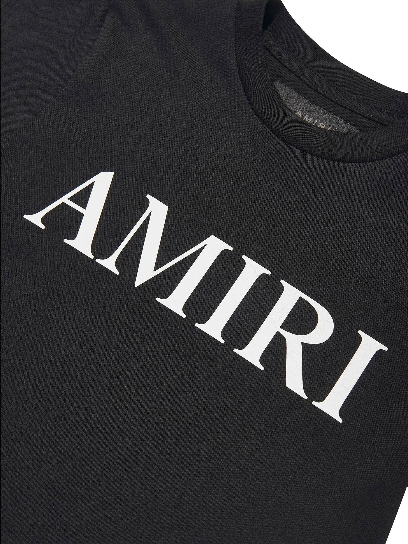 T-Shirt in black cotton - Image 3
