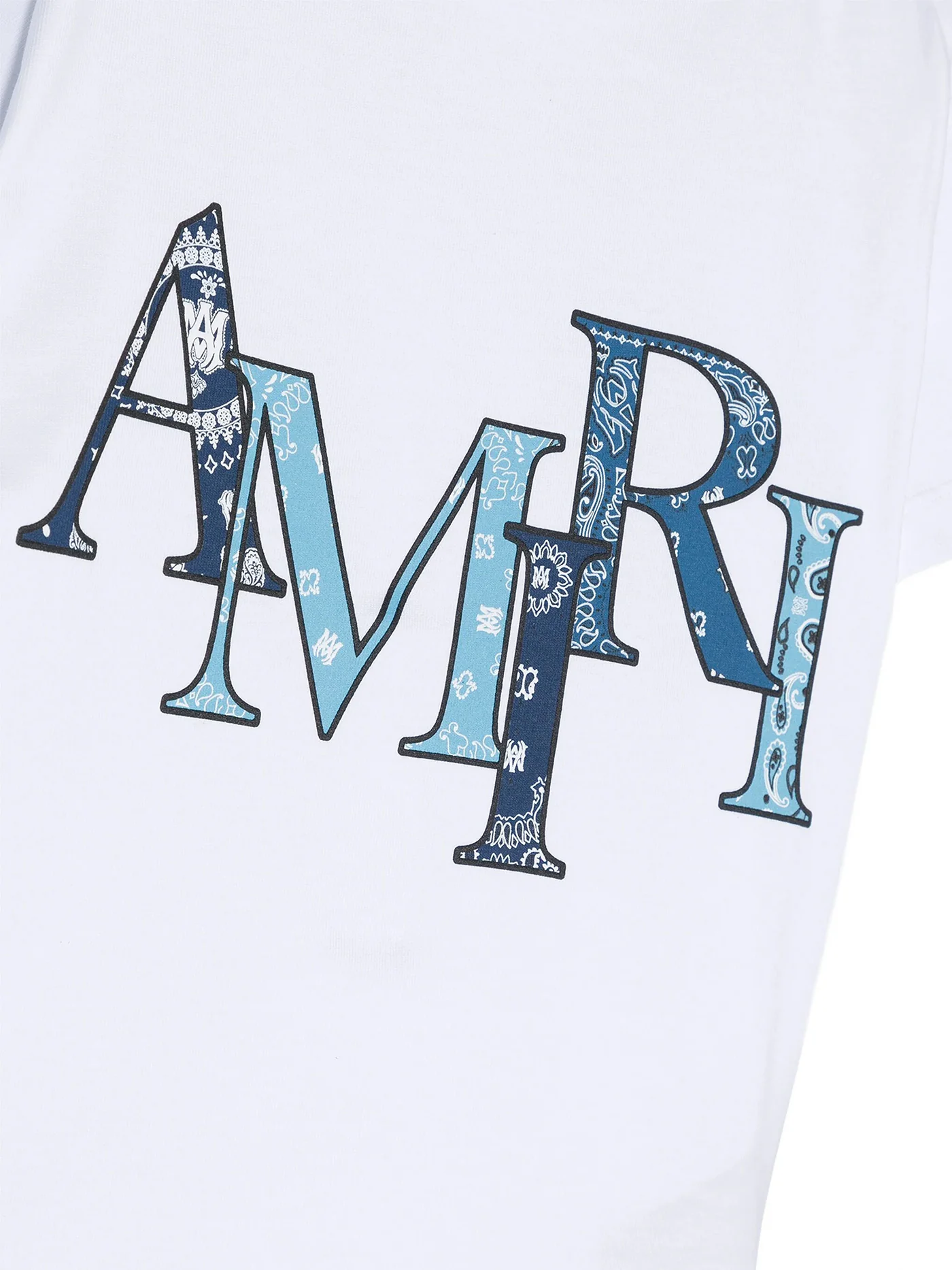 T-Shirt in white cotton - Image 3