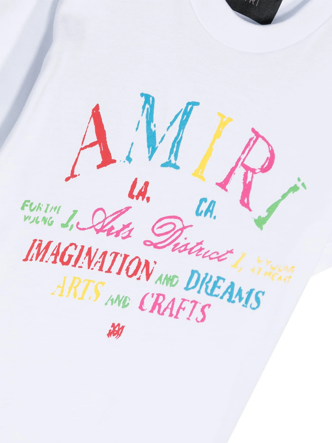 T-Shirt in white cotton - Image 3