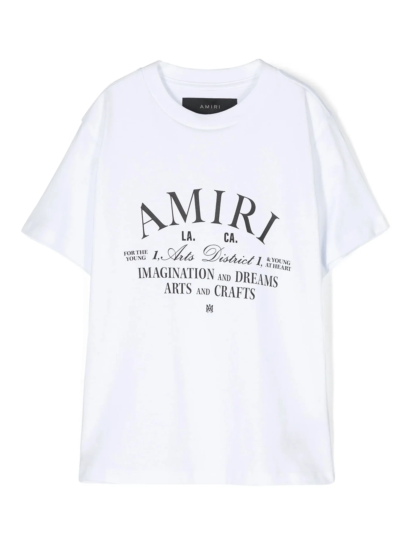 T-Shirt in white cotton