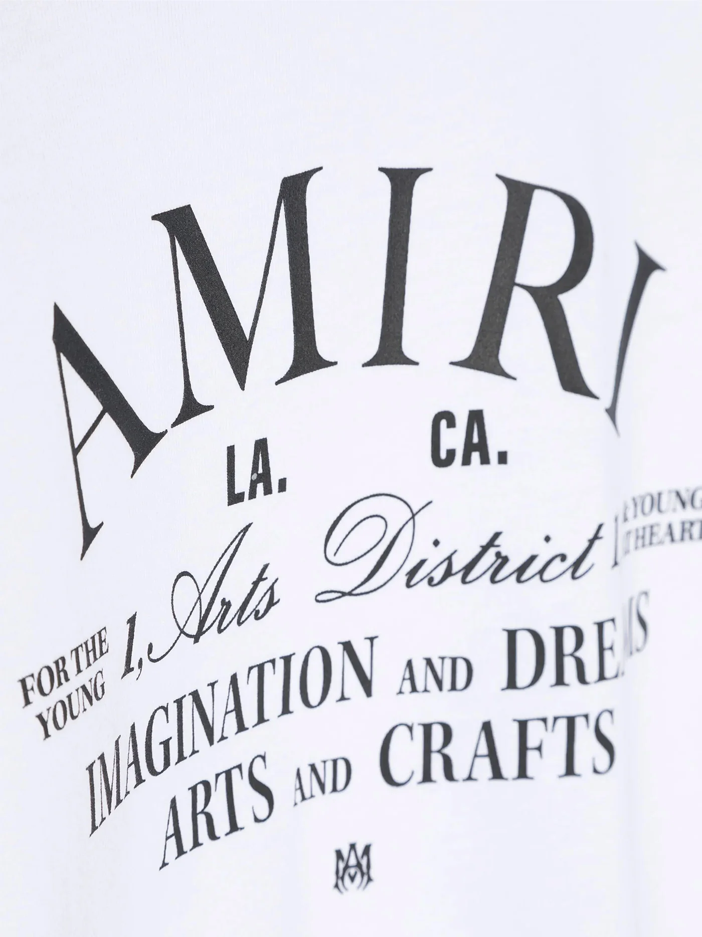 T-Shirt in white cotton - Image 3