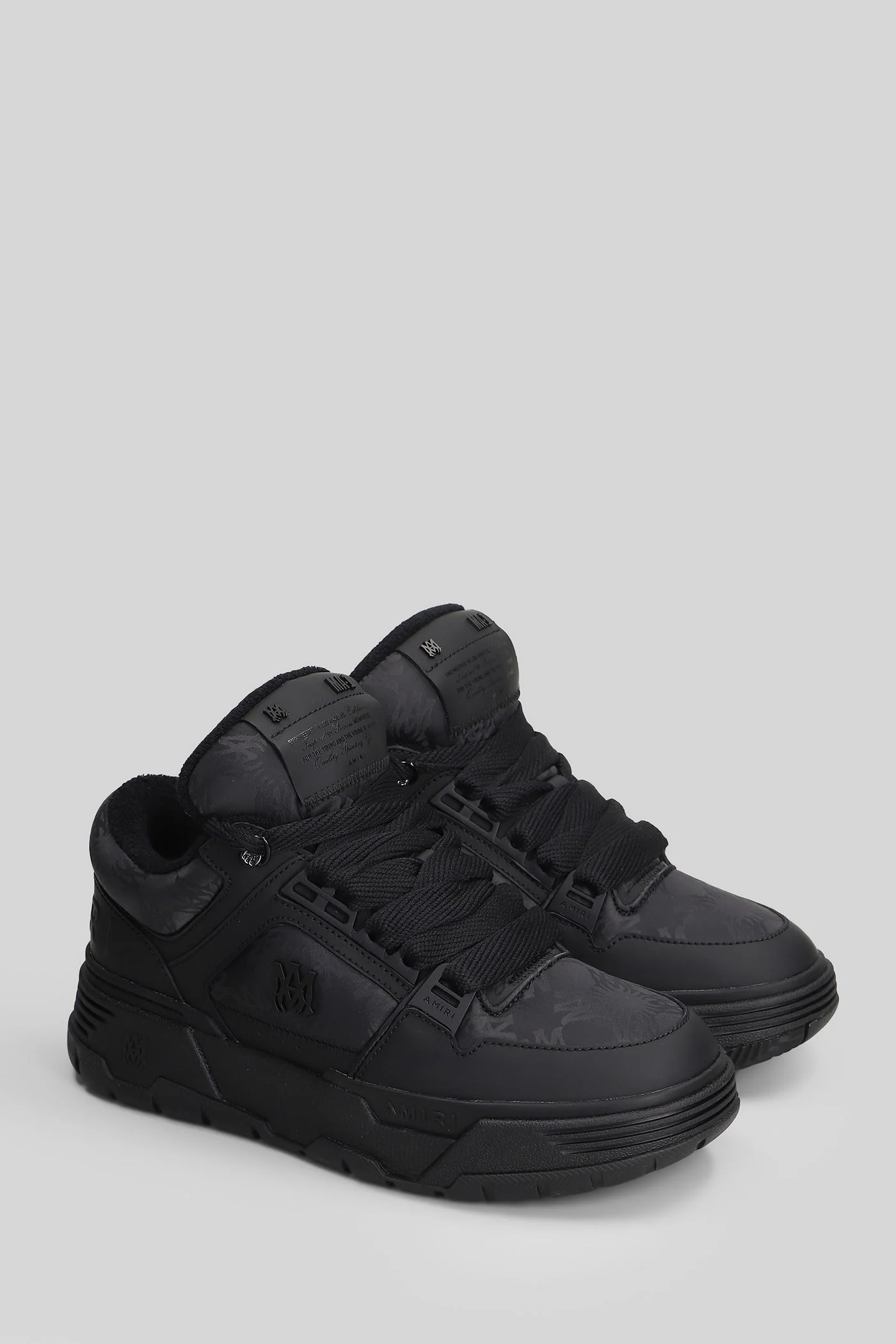 Ma-1 Sneakers in black leather - Image 2