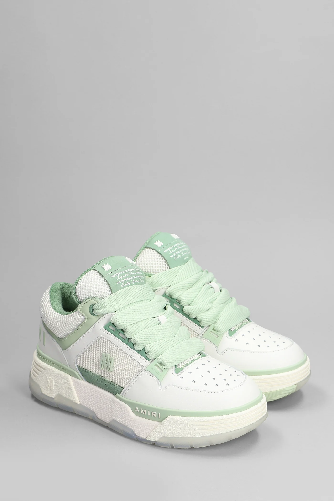Ma-1 Sneakers in white leather - Image 2
