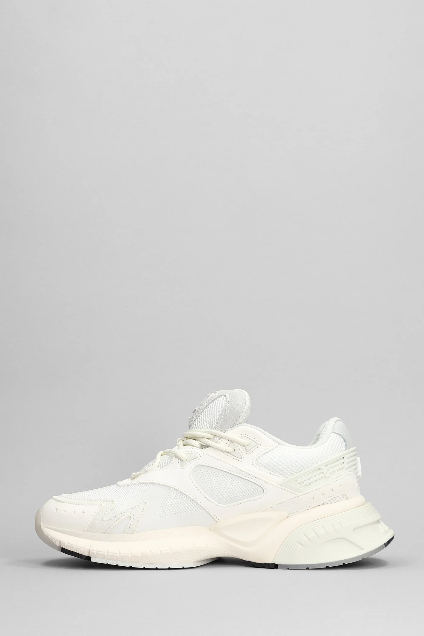 Ma runner Sneakers in white fabric - Image 3