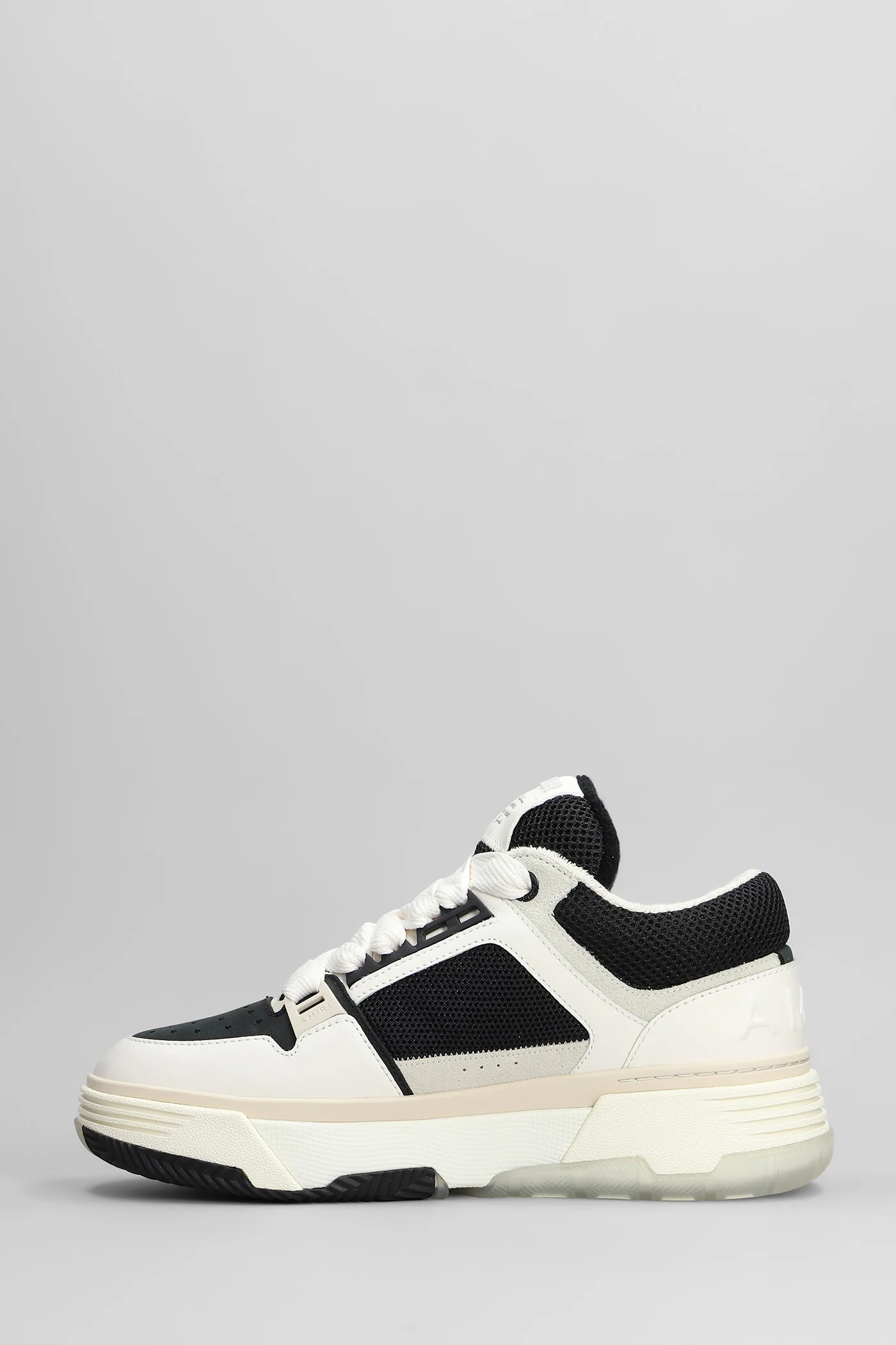 Ma1 Sneakers in black leather and fabric - Image 3