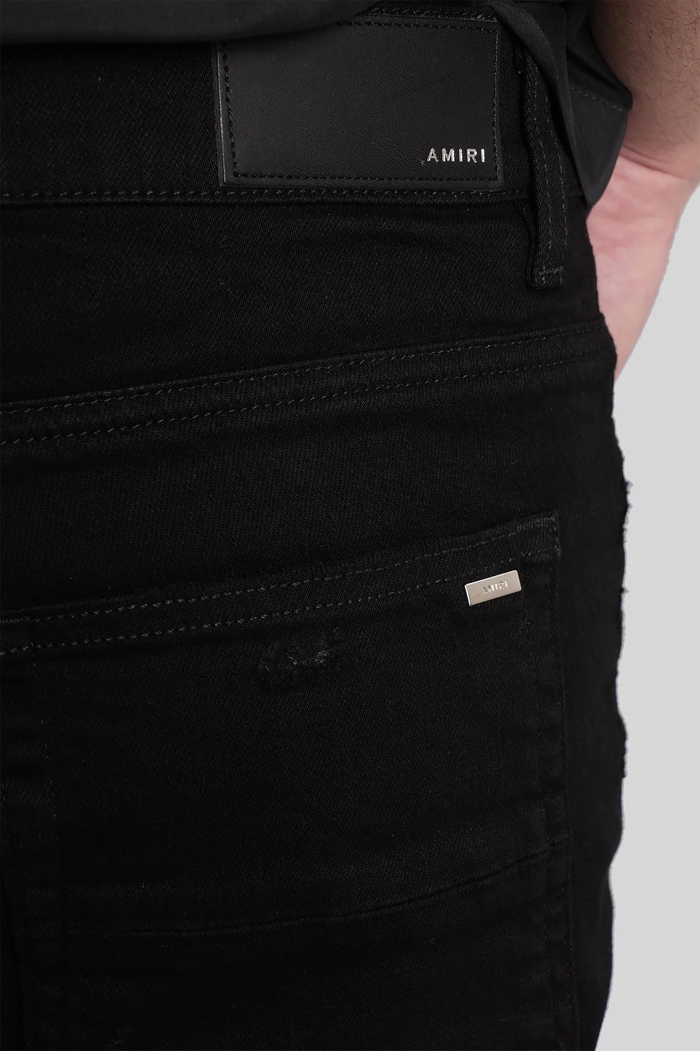 Mx1 Jeans in black denim - Image 5