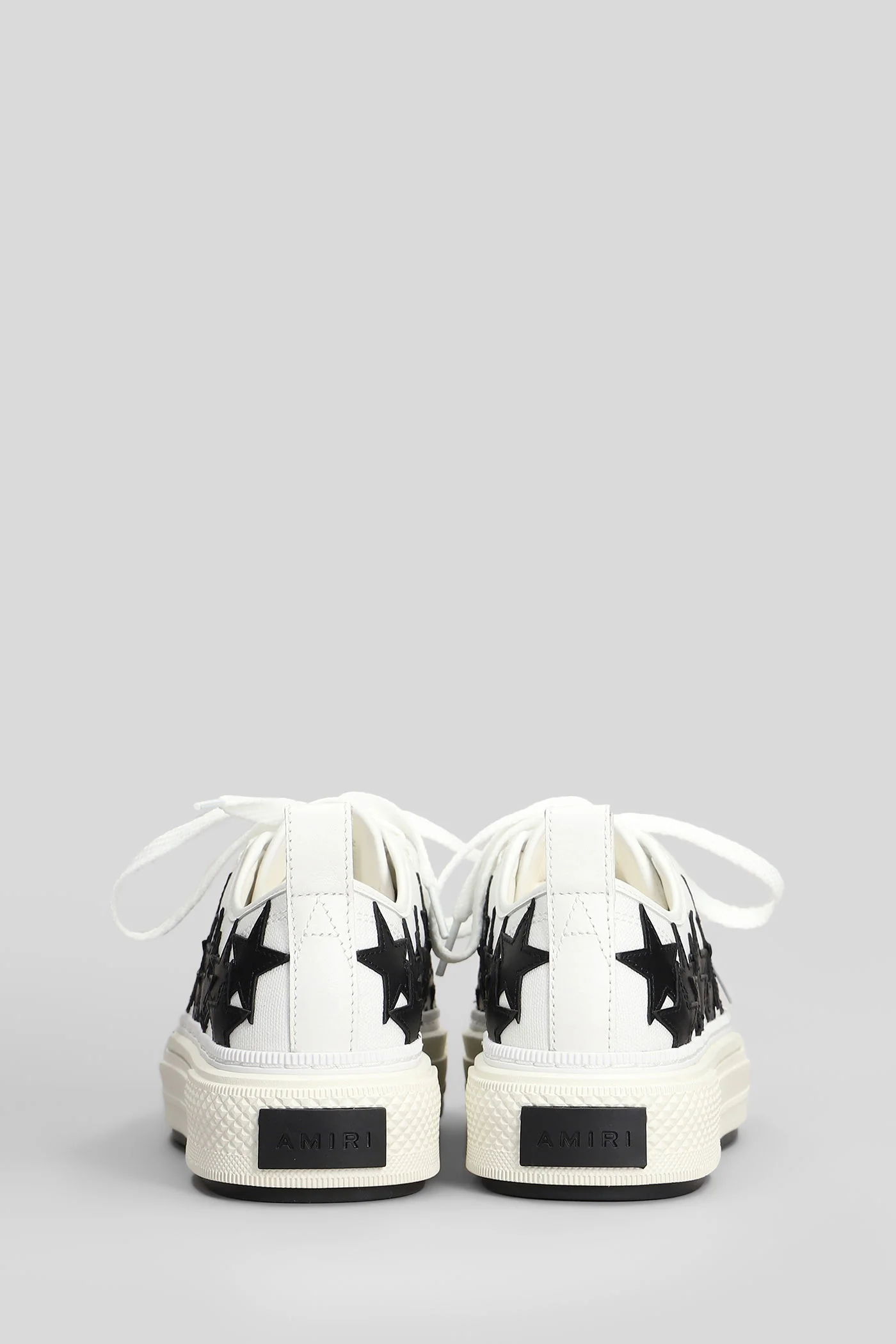 Stars court low Sneakers in black cotton - Image 4