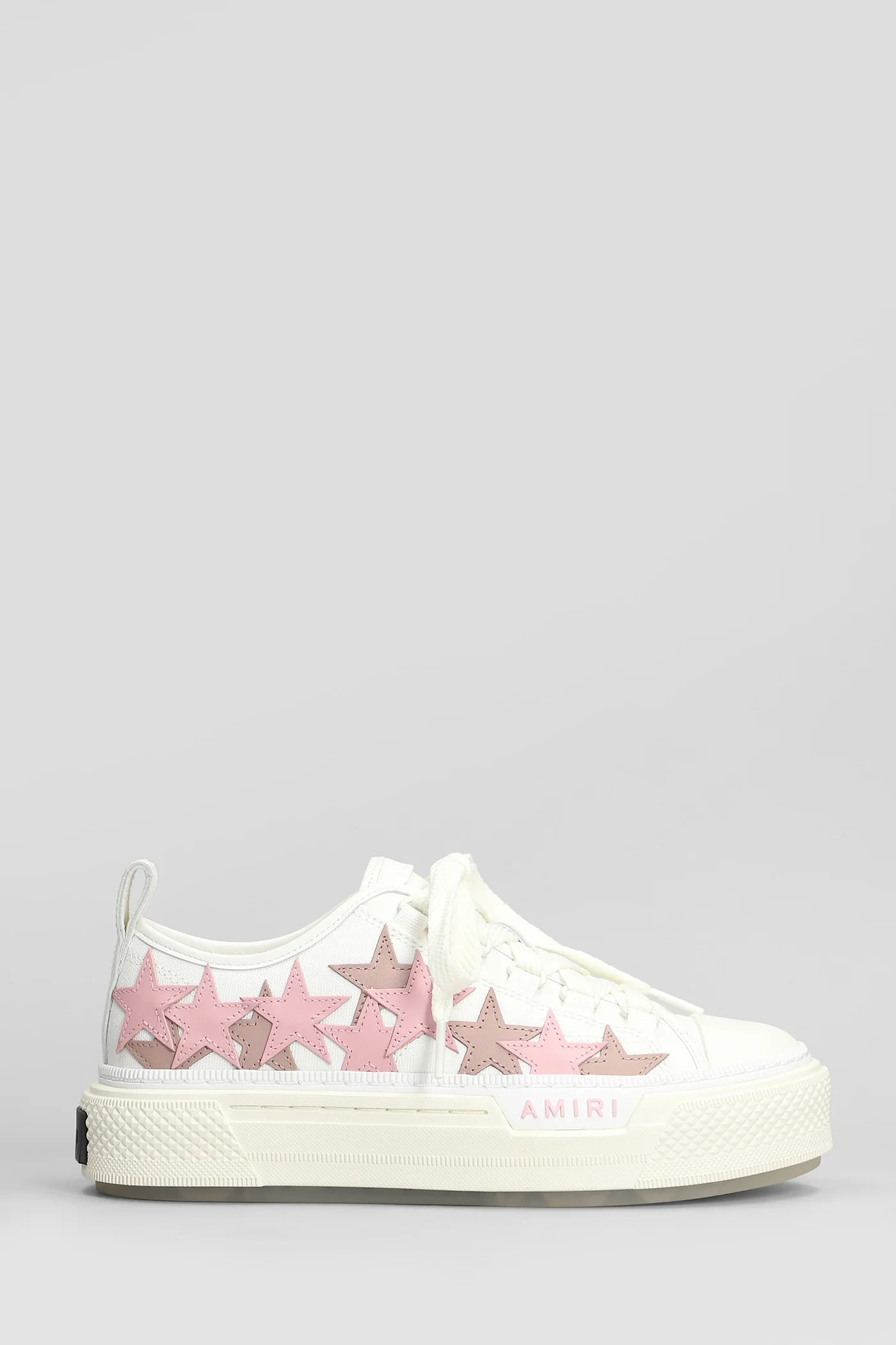 Stars court low Sneakers in white cotton