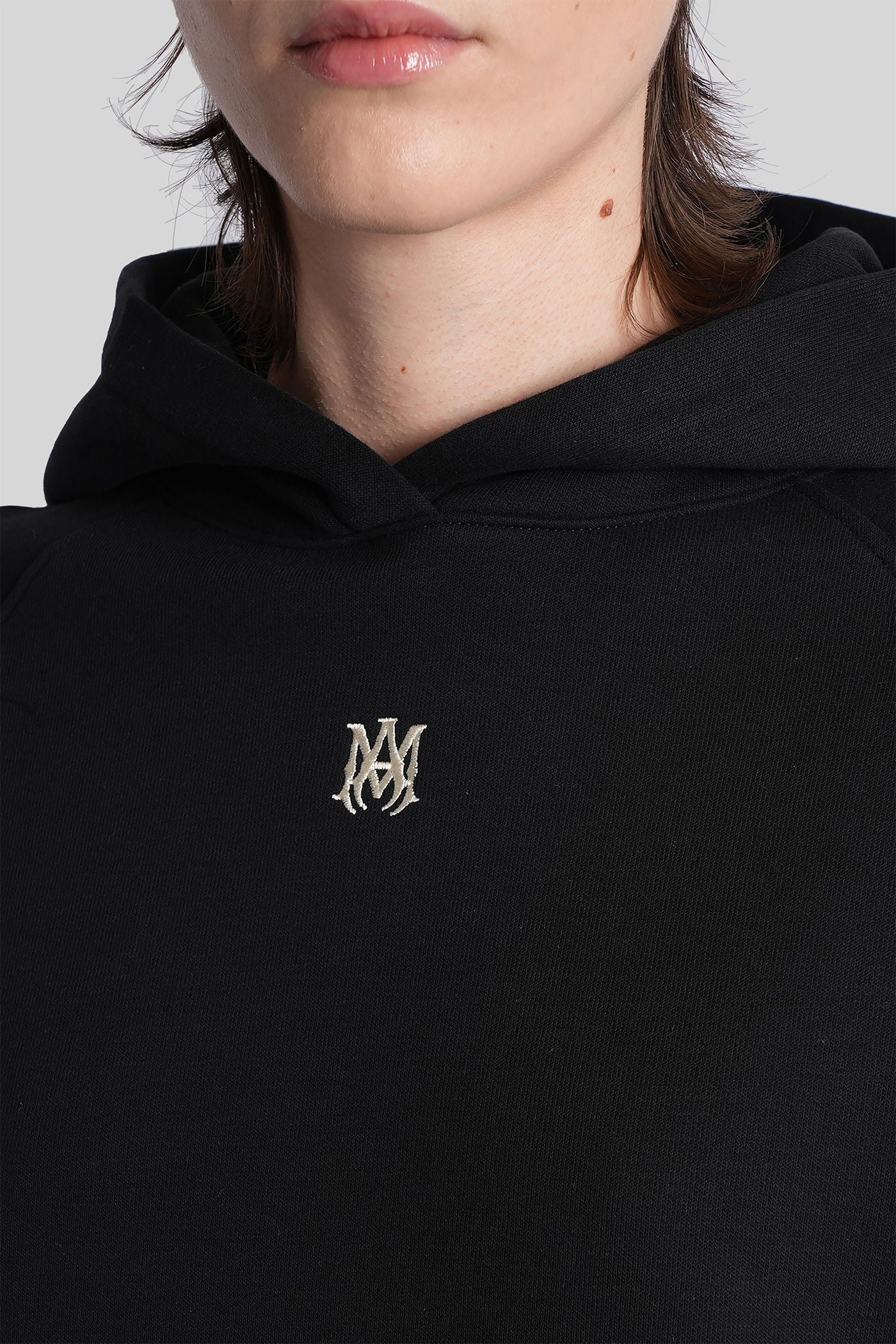 Sweatshirt in black cotton - Image 5