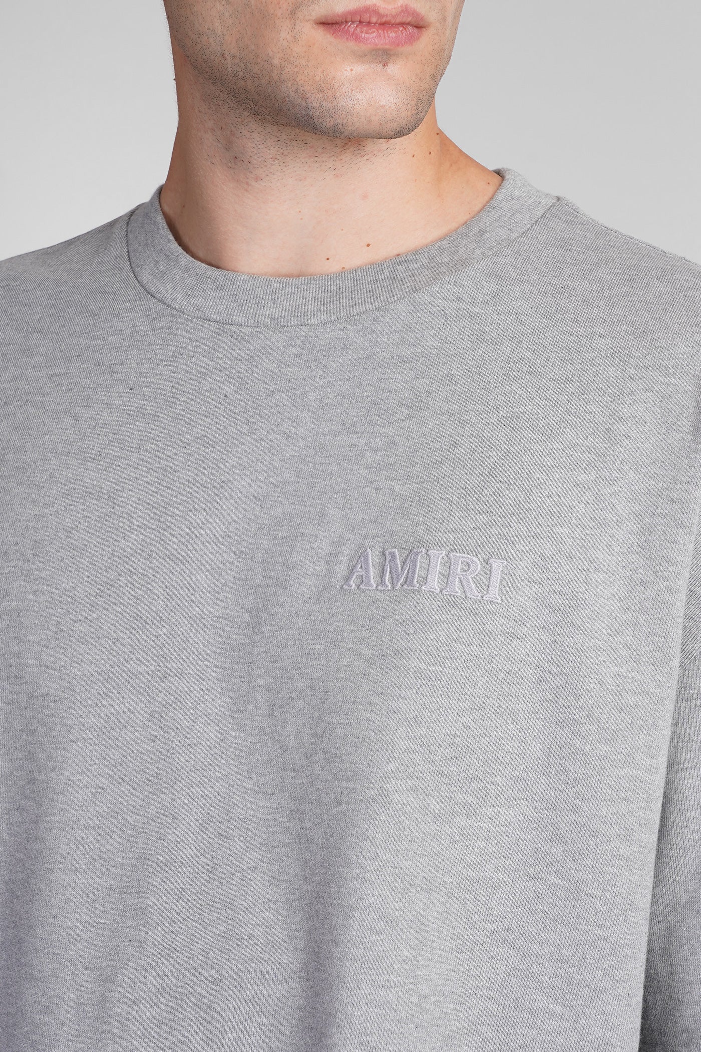 T-Shirt in grey cotton - Image 5