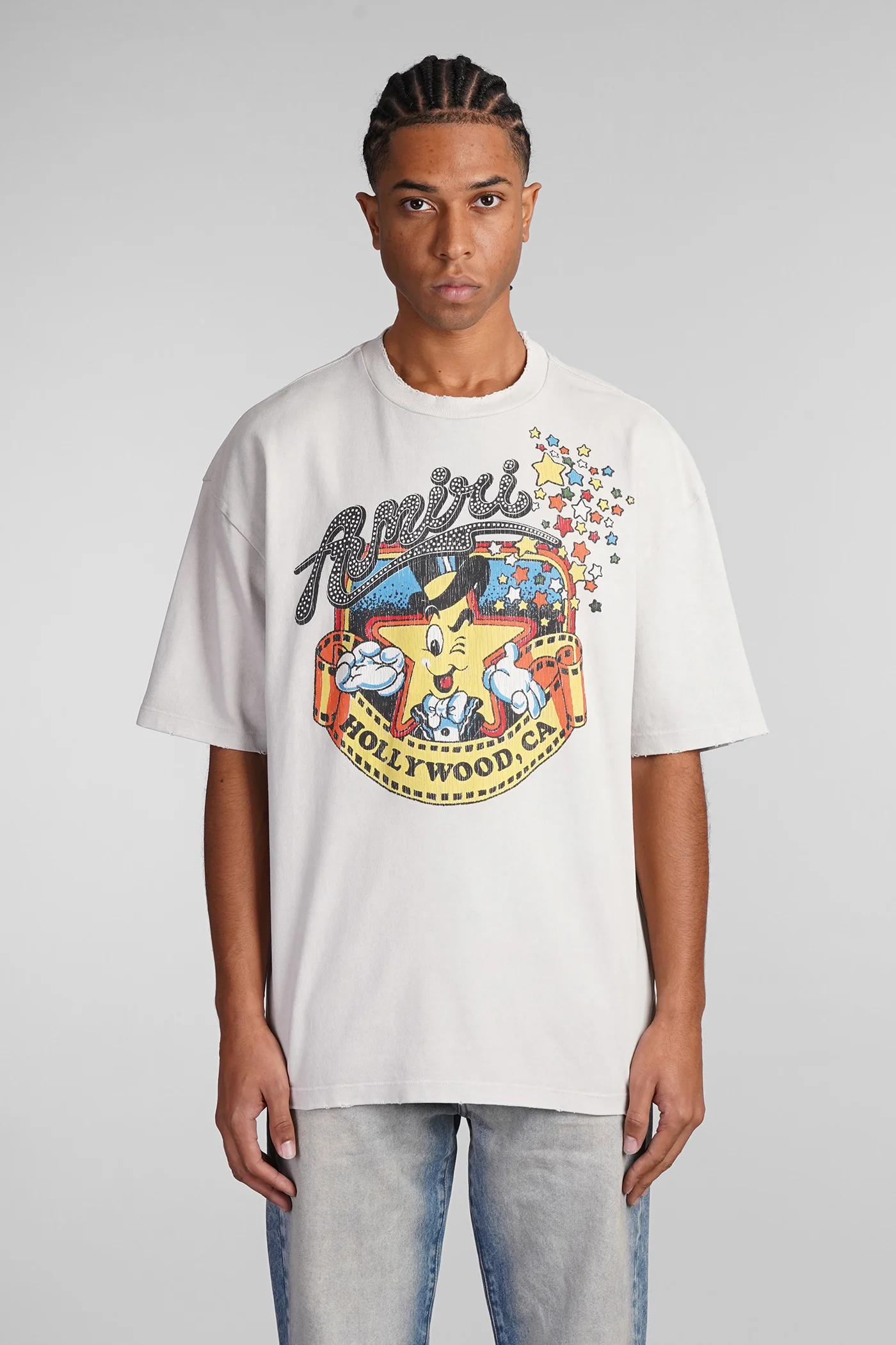 T-Shirt in white cotton