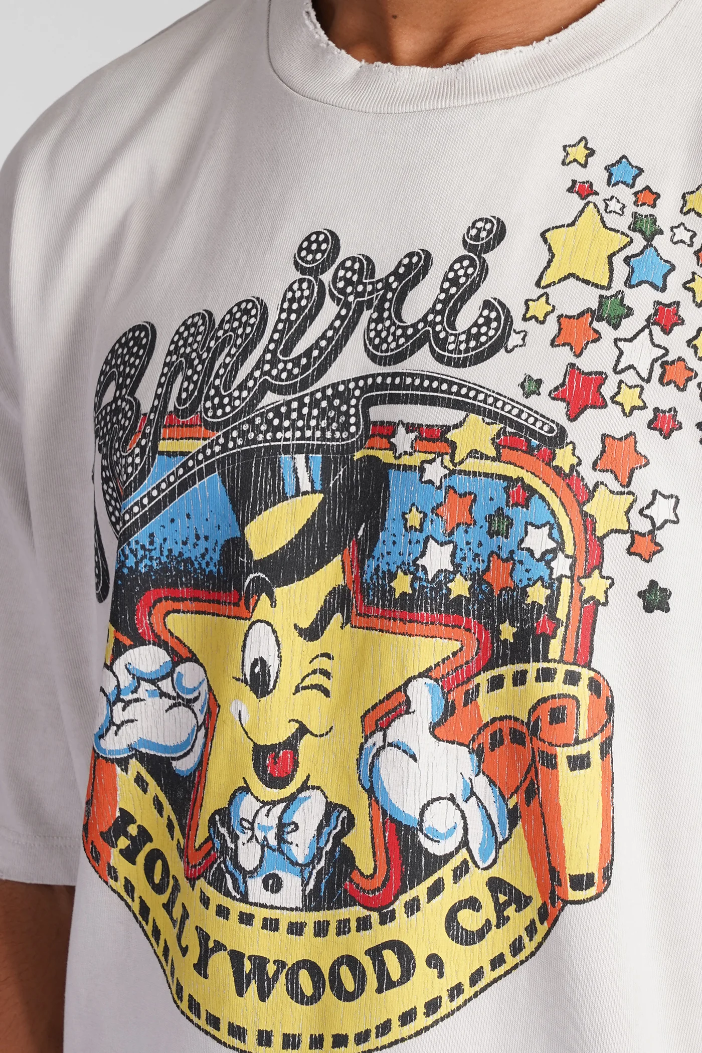 T-Shirt in white cotton - Image 5