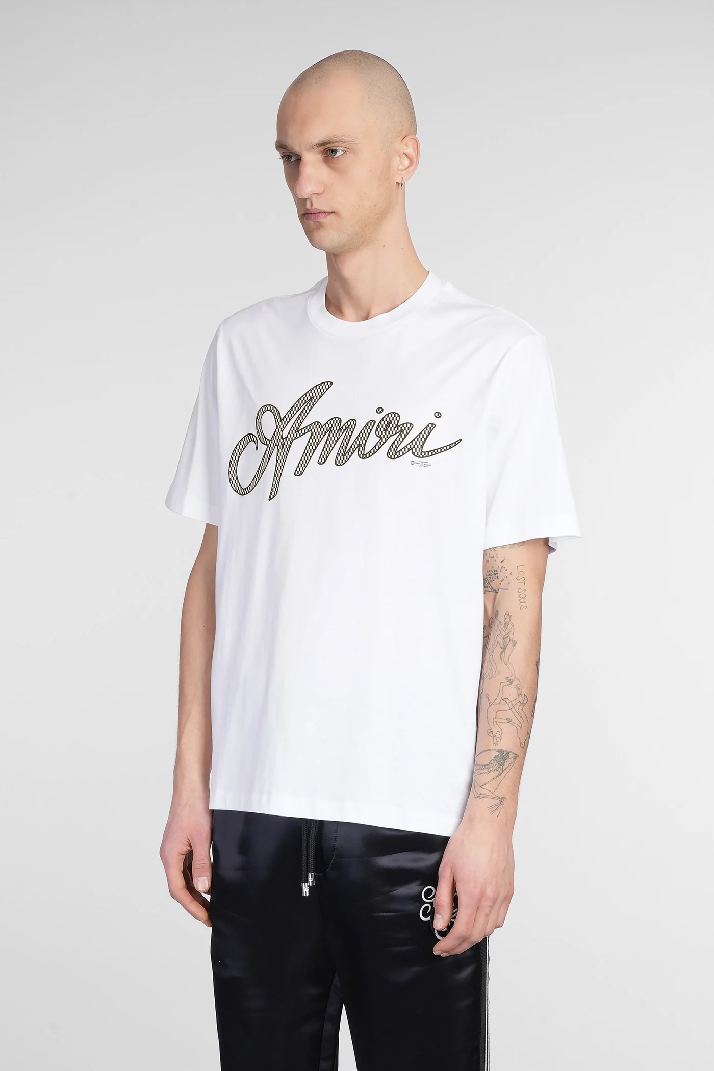 T-Shirt in white cotton - Image 4
