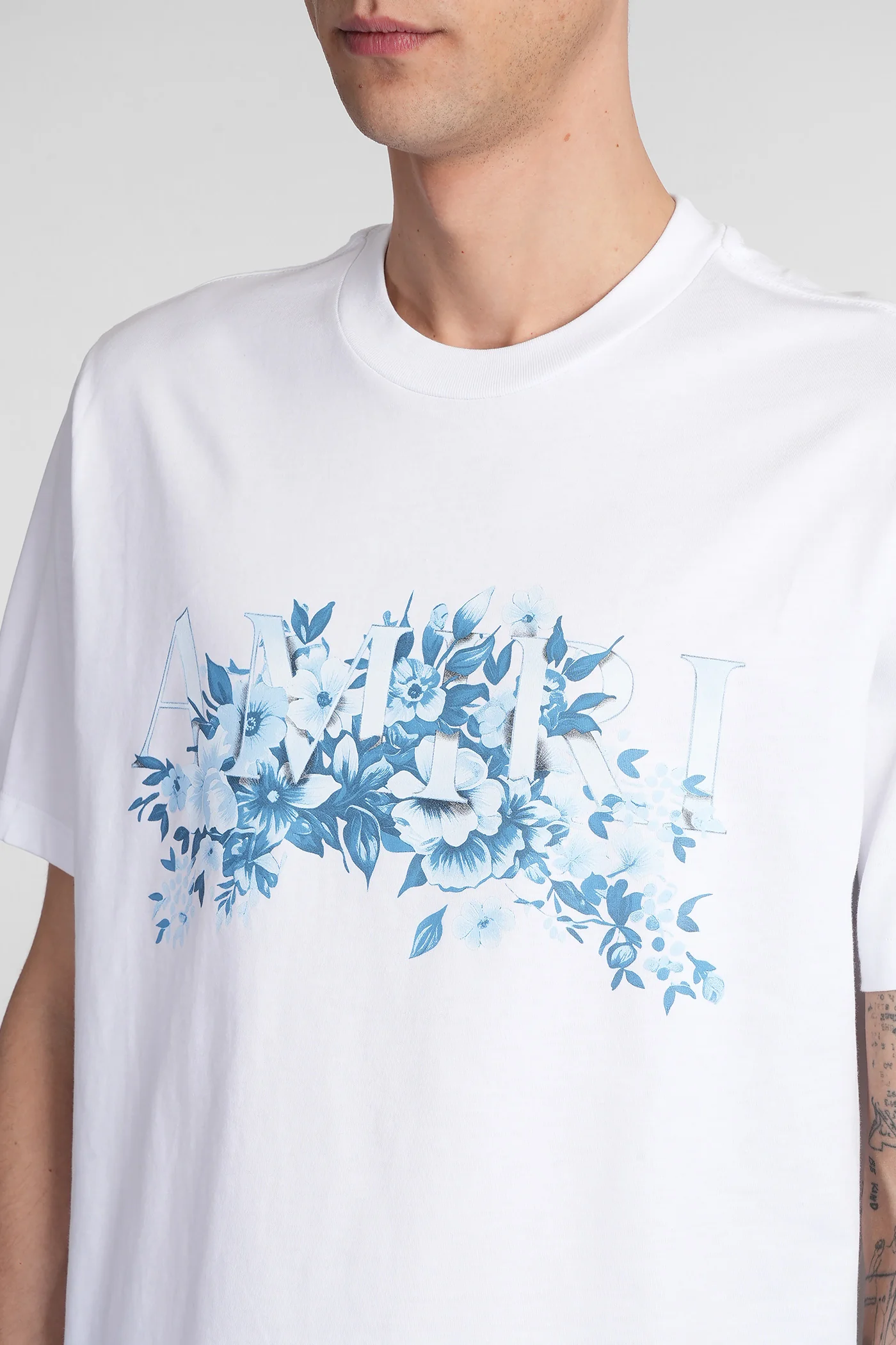 T-Shirt in white cotton - Image 5