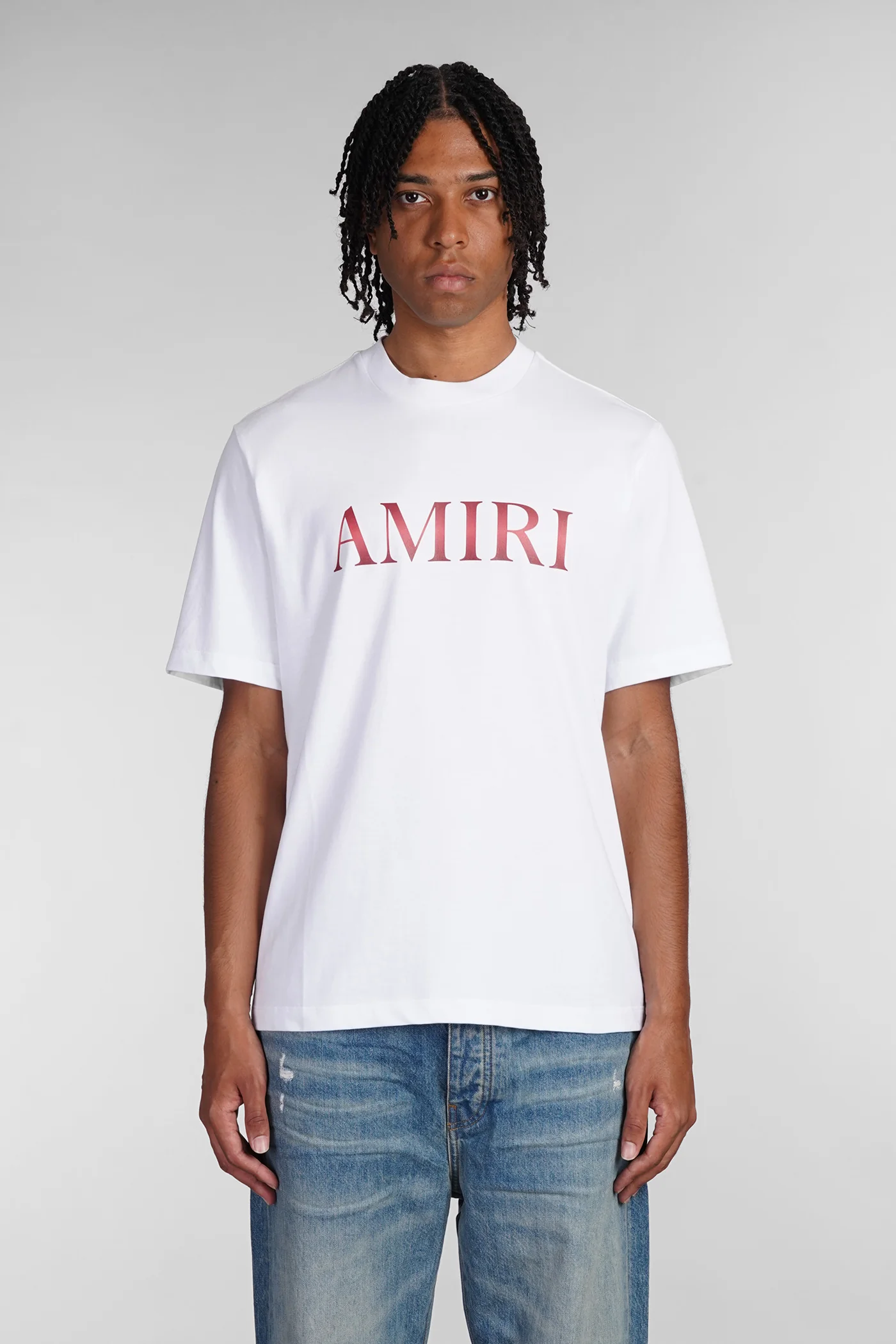 T-Shirt in white cotton