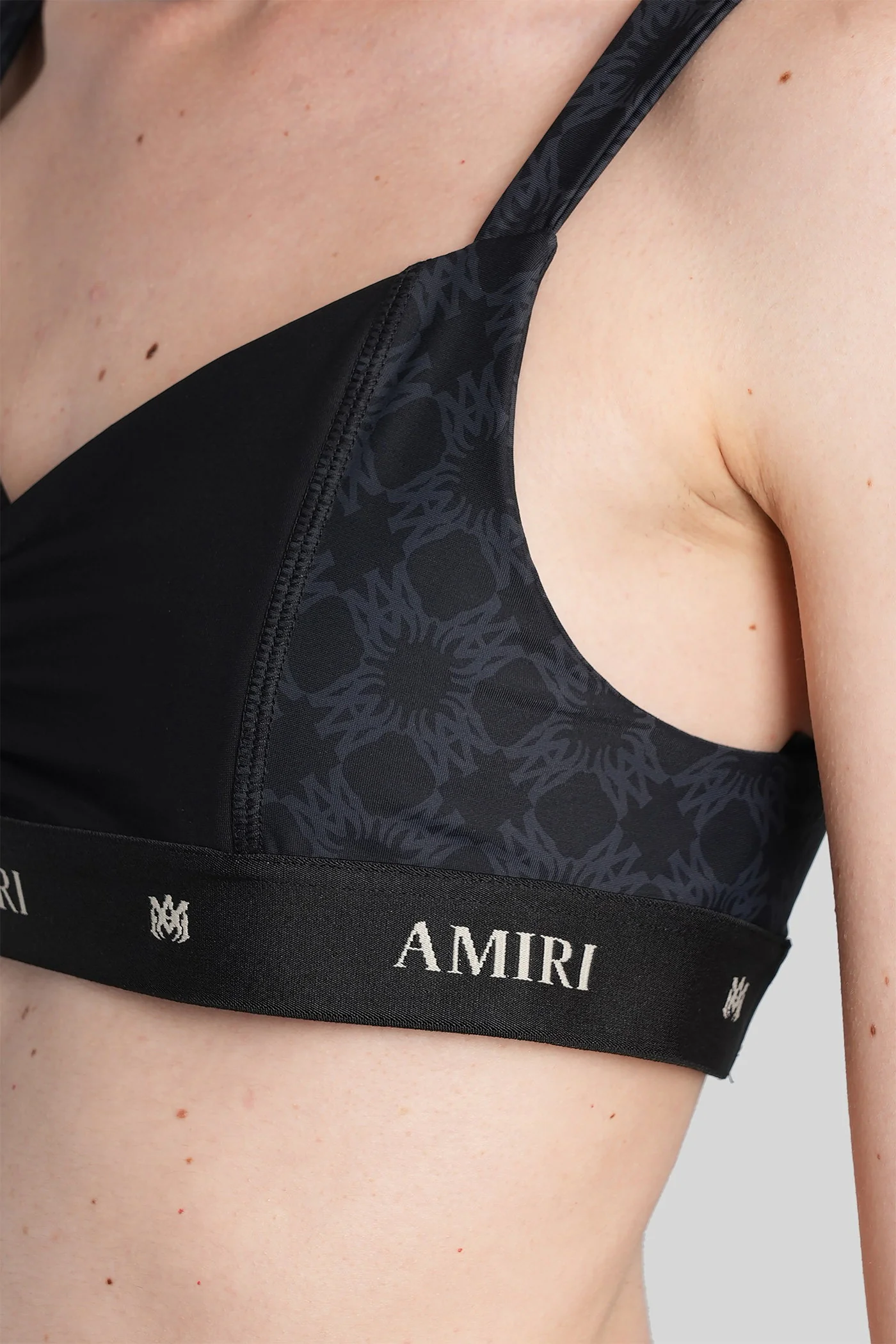 Topwear in black polyamide - Image 5