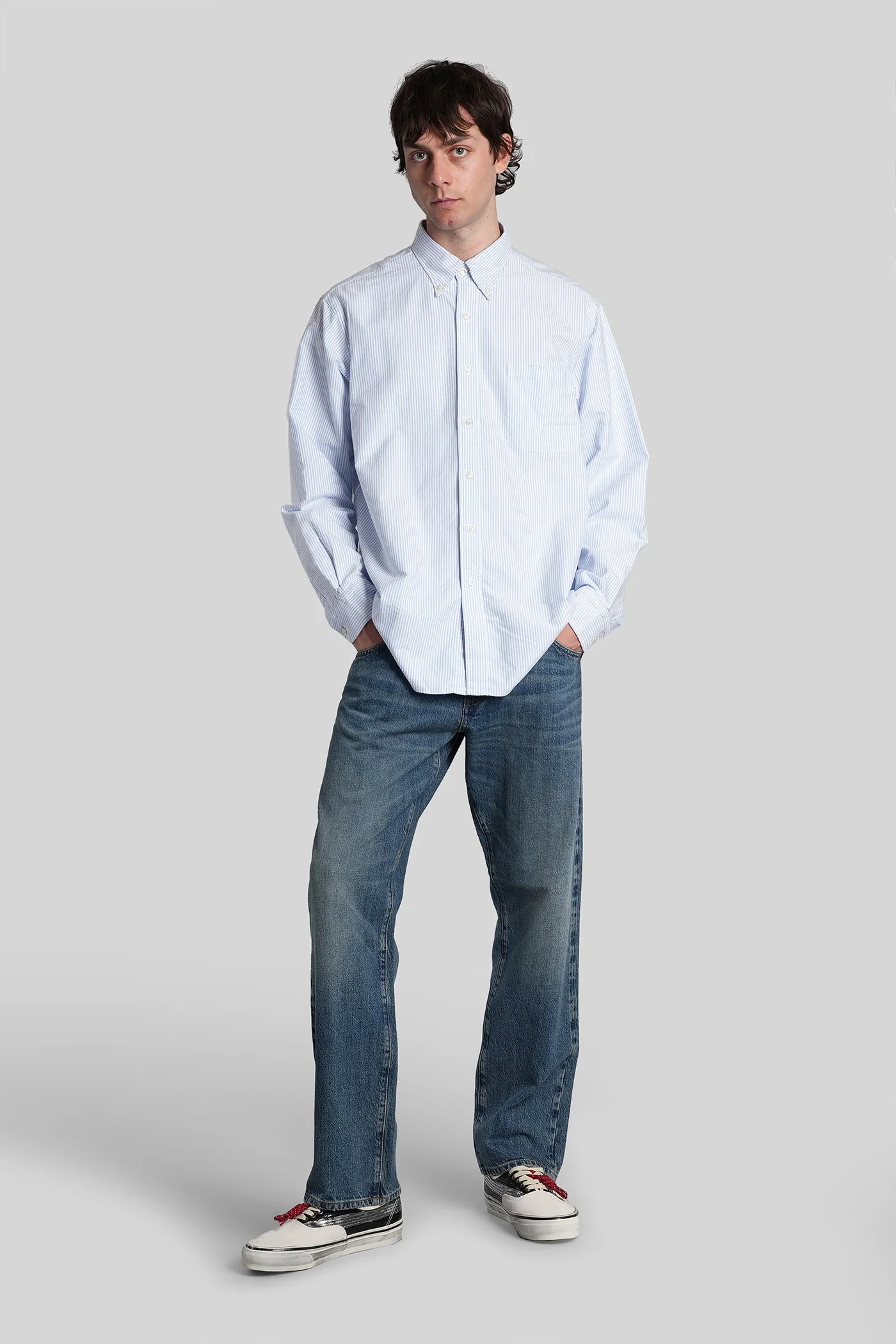 America Shirt in white cotton - Image 2