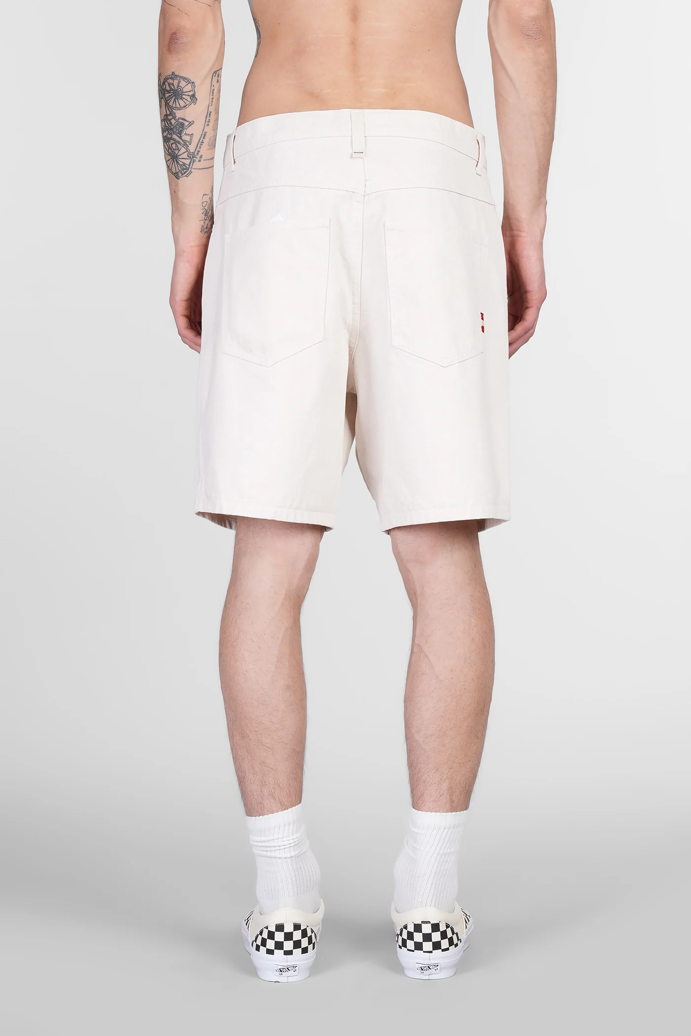 Bernie Shorts in white denim - Image 3