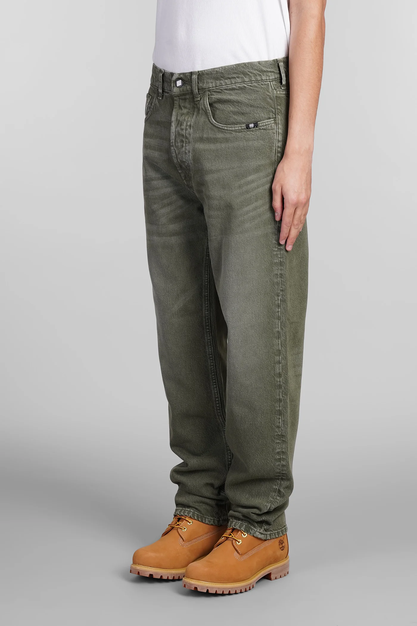 Jeremiah Jeans in green cotton - Image 4