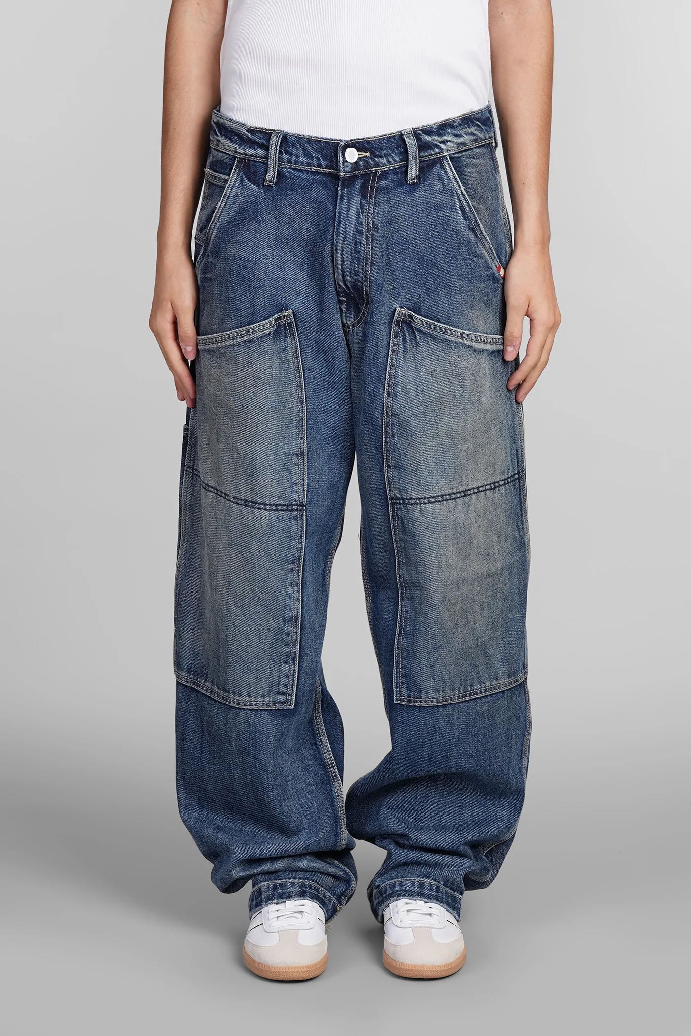 Super Jeans in blue cotton