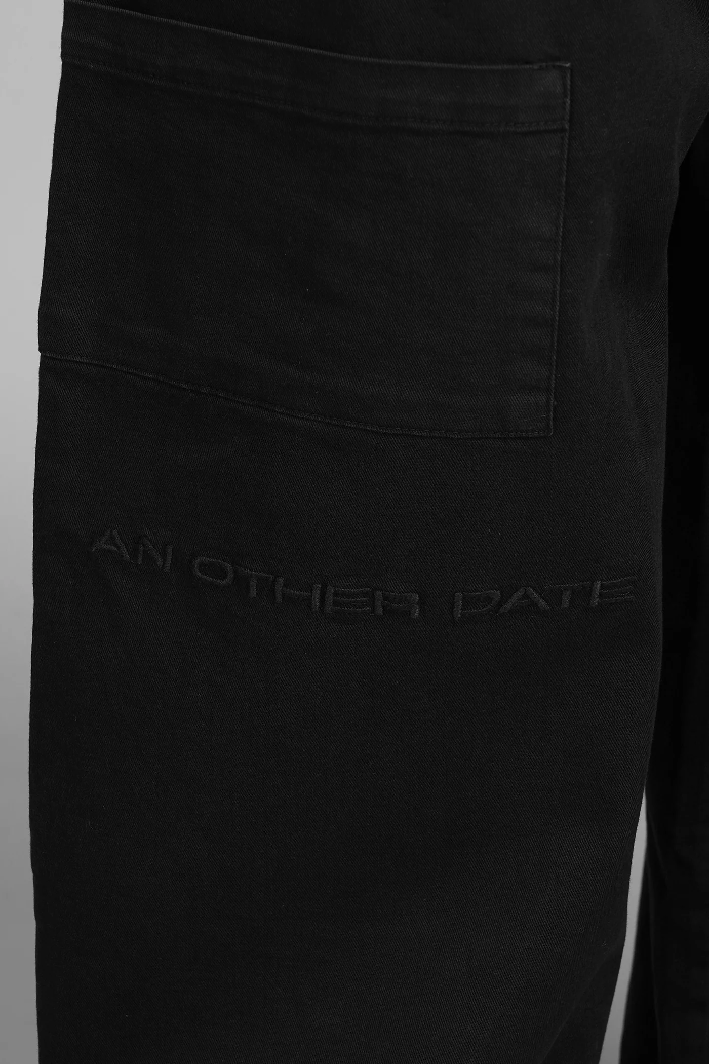 Pants in black cotton - Image 5