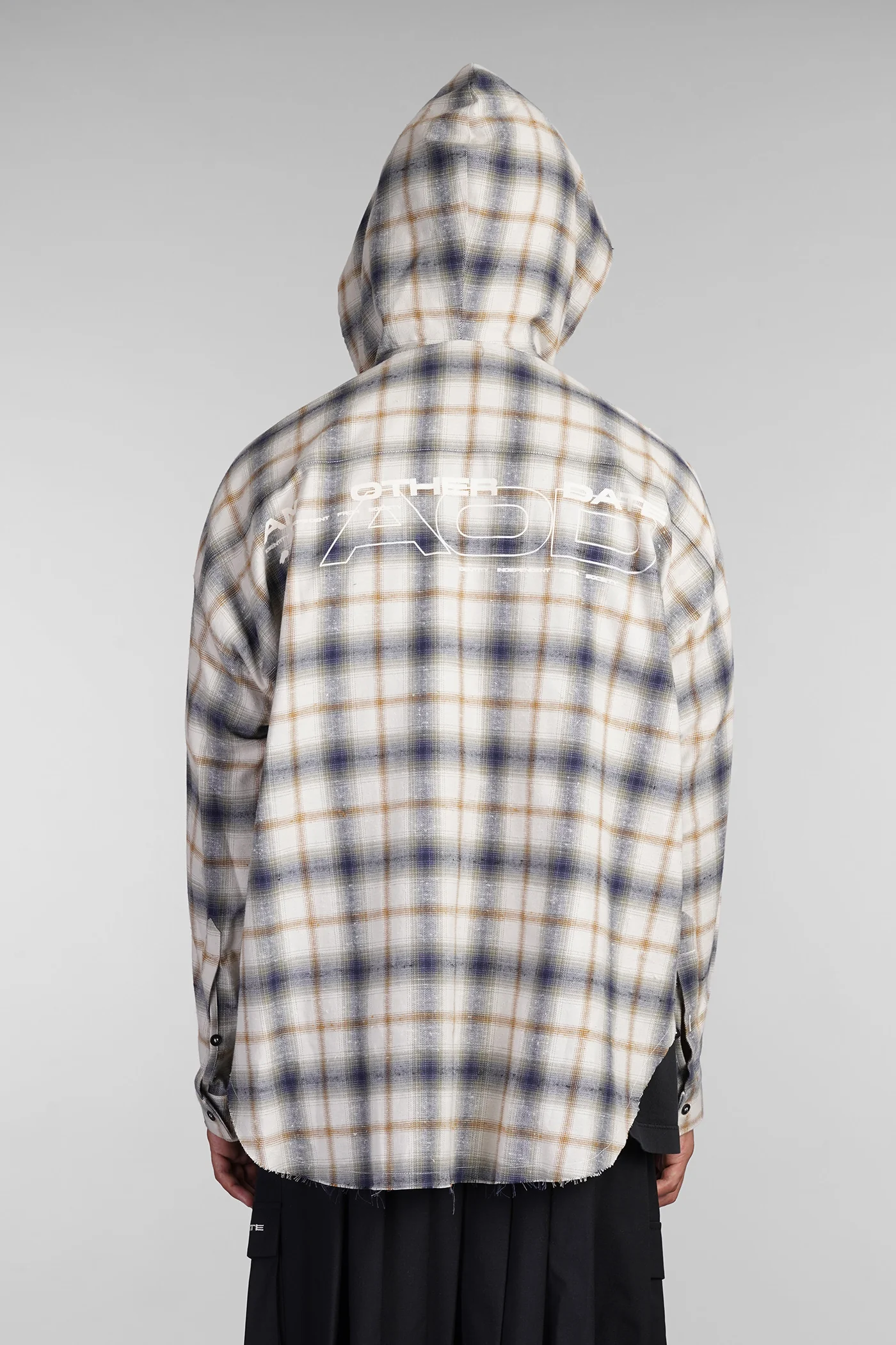 Shirt in grey cotton - Image 3