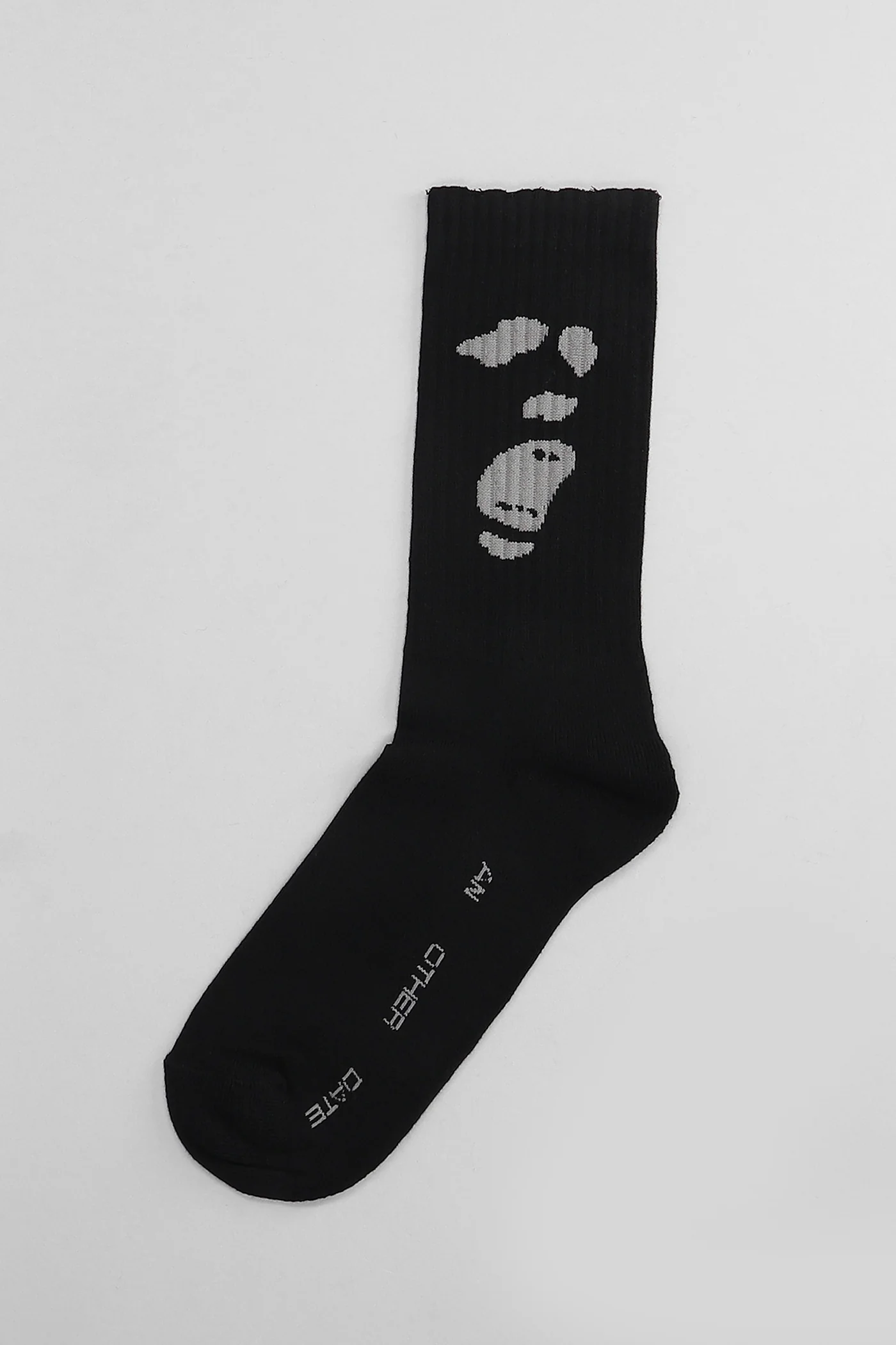 Socks in black cotton - Image 3