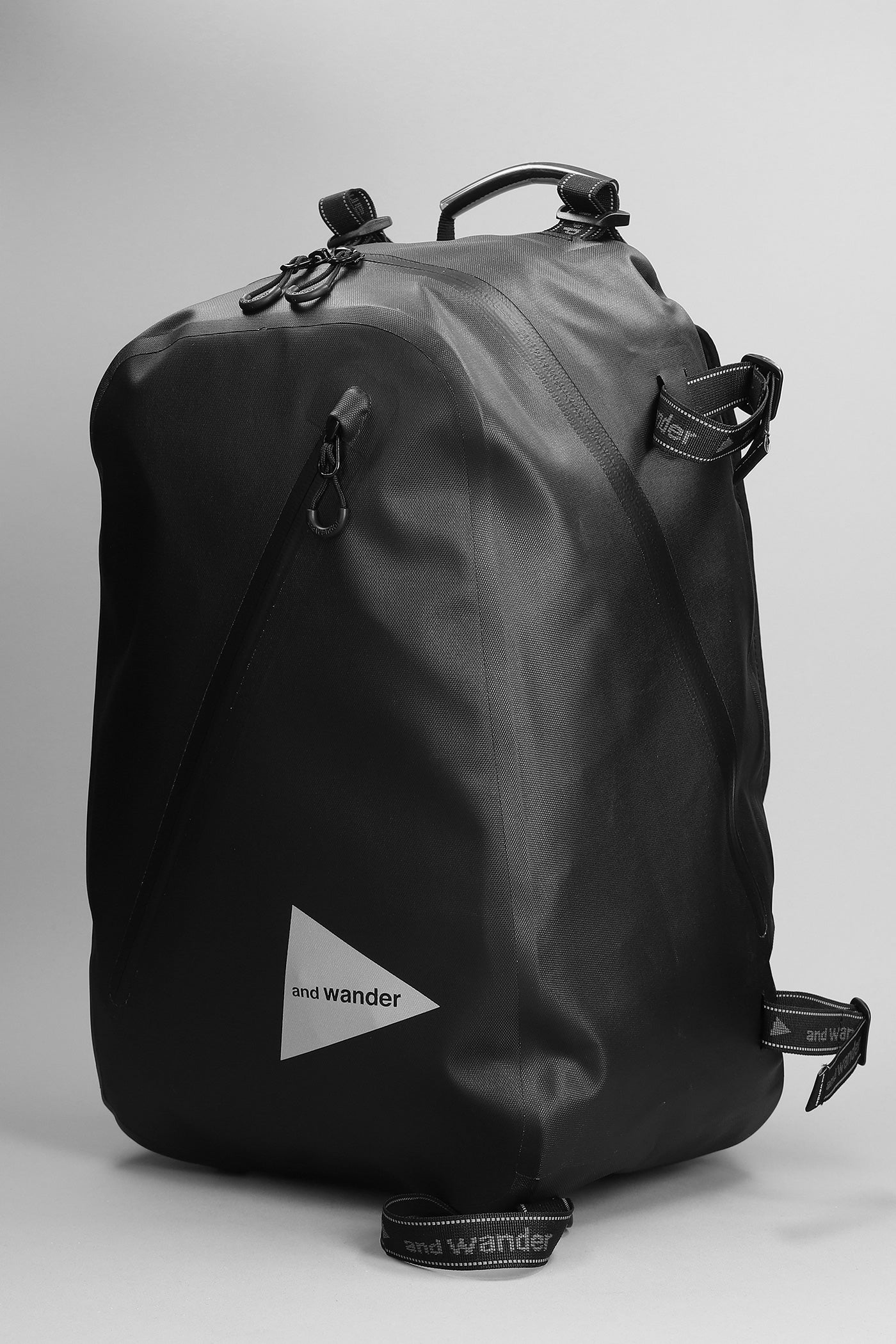 Backpack in black nylon - Image 2