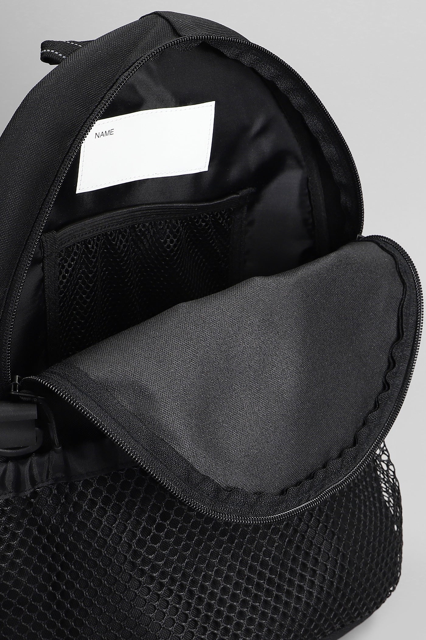 Backpack in black polyester - Image 4
