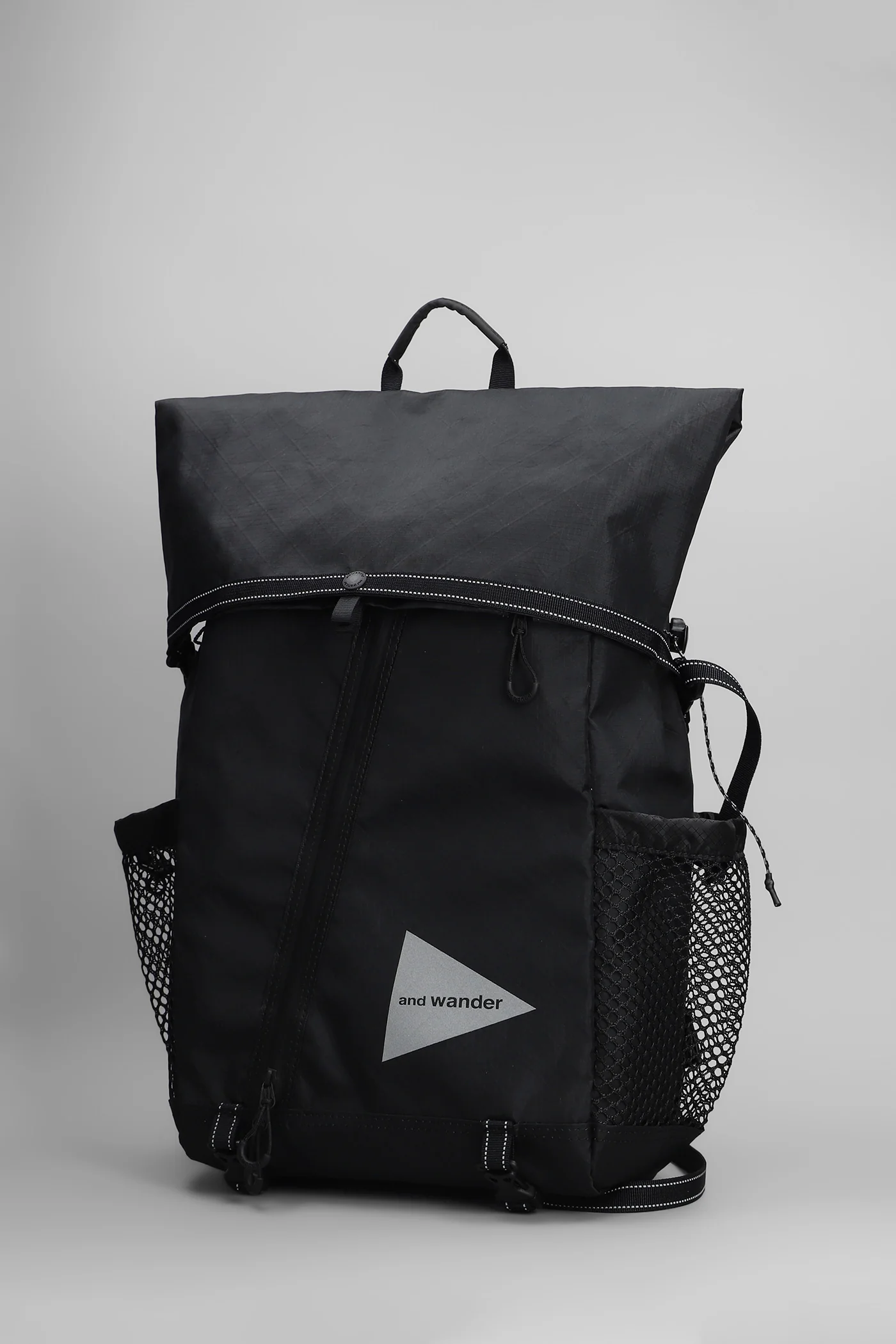 Backpack in black polyester - Image 2