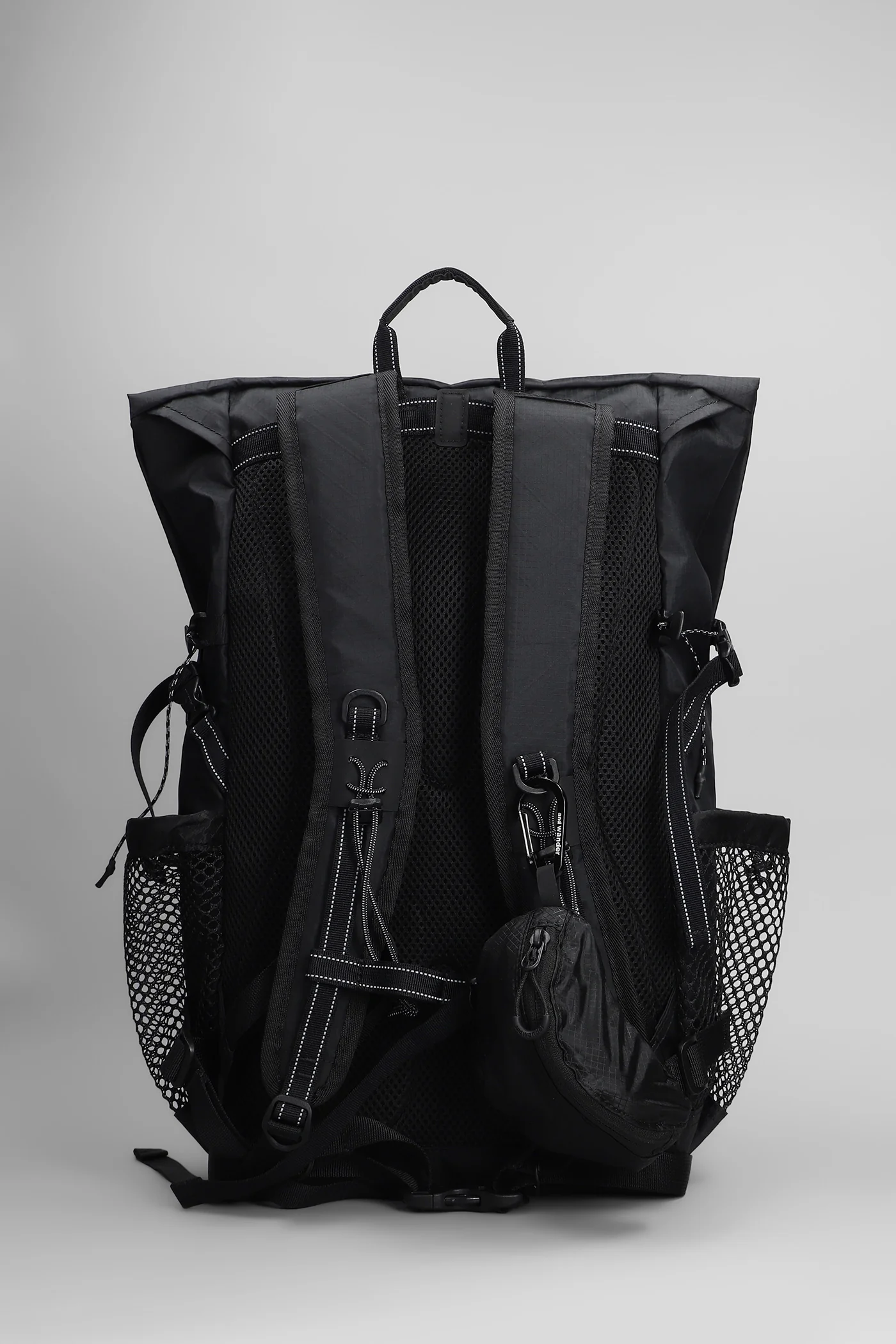 Backpack in black polyester - Image 3