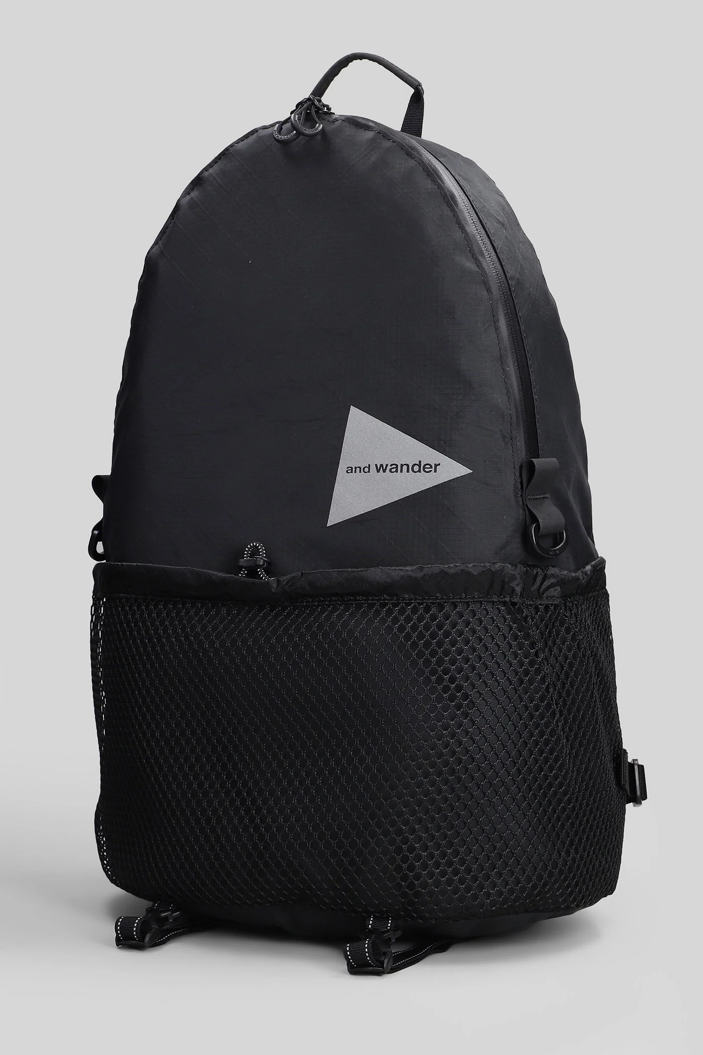 Backpack in black polyester - Image 2