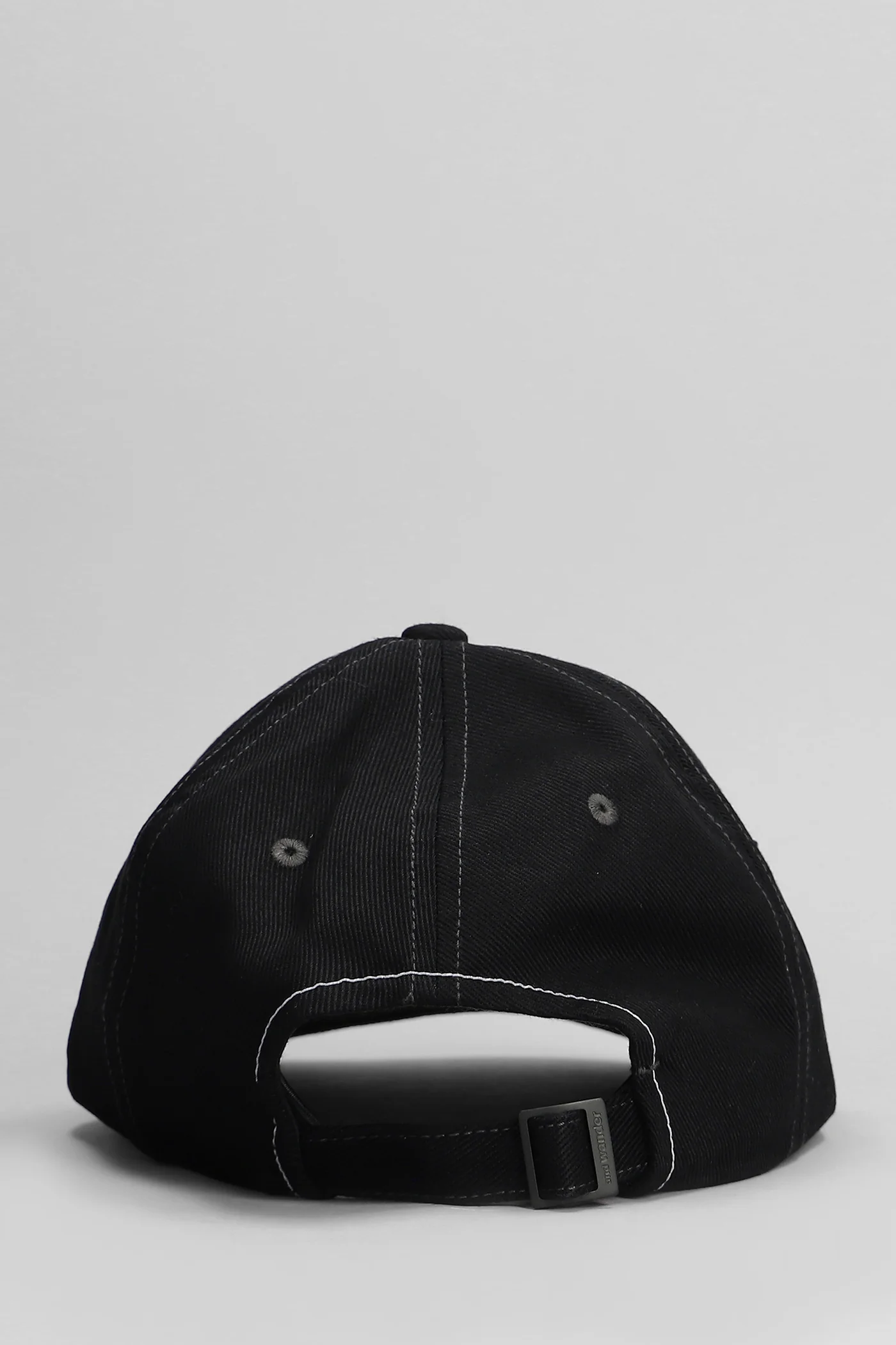 Hats in black cotton - Image 3