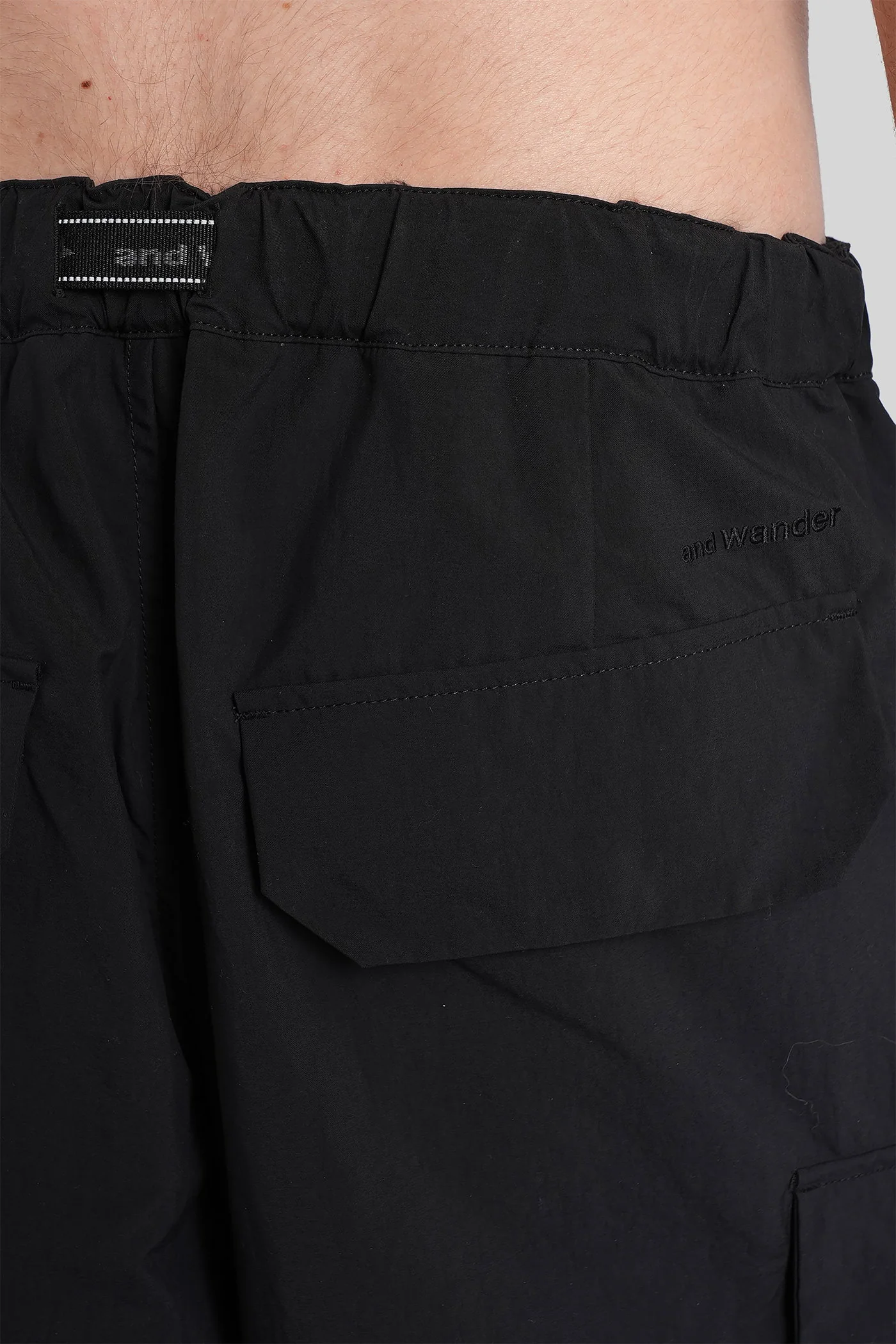 Pants in black nylon - Image 4