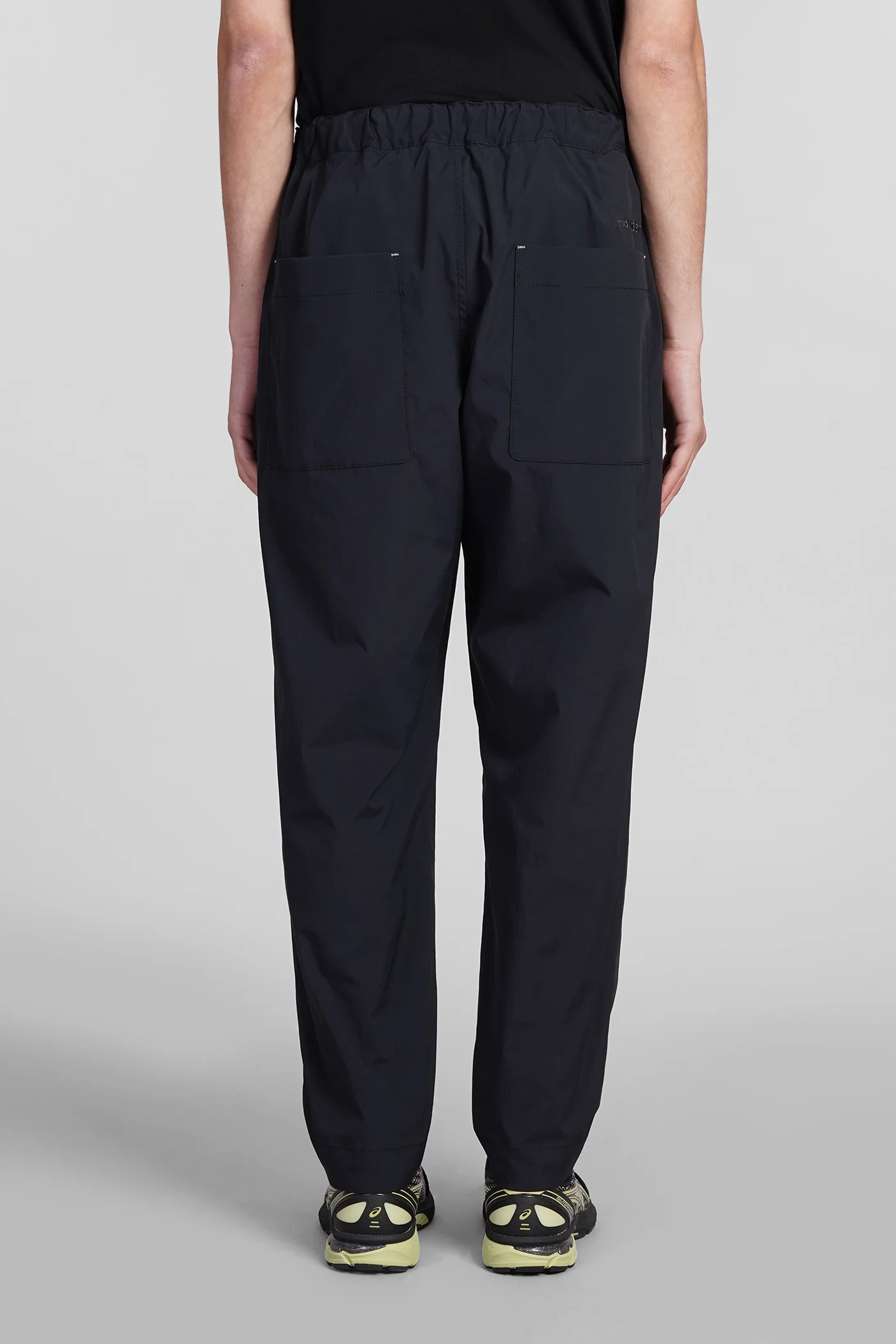 Pants in black polyester - Image 3