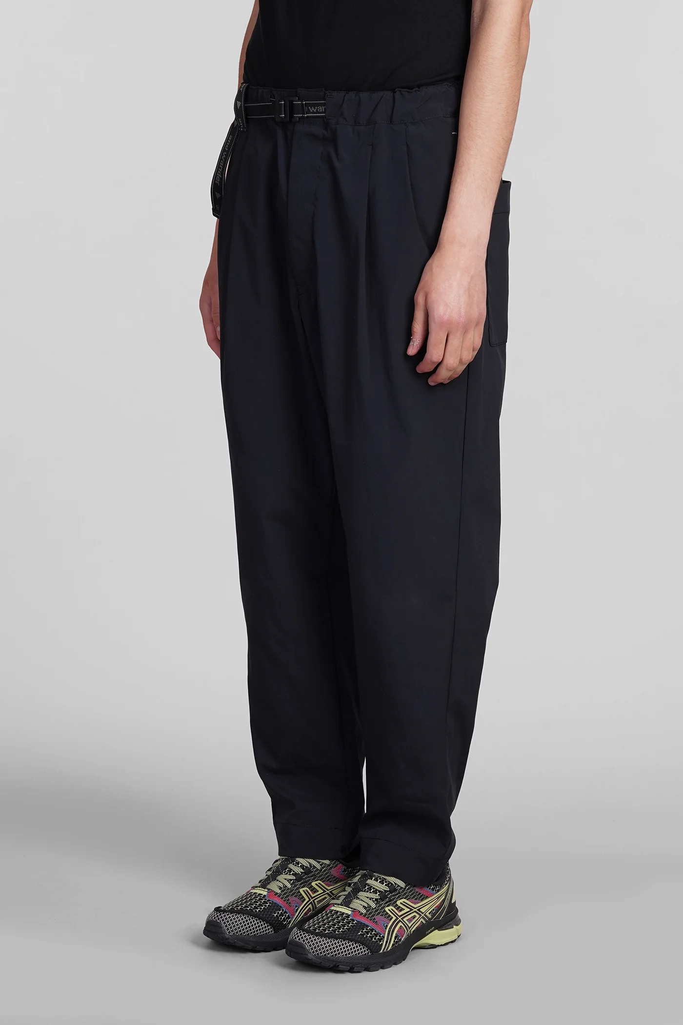 Pants in black polyester - Image 4