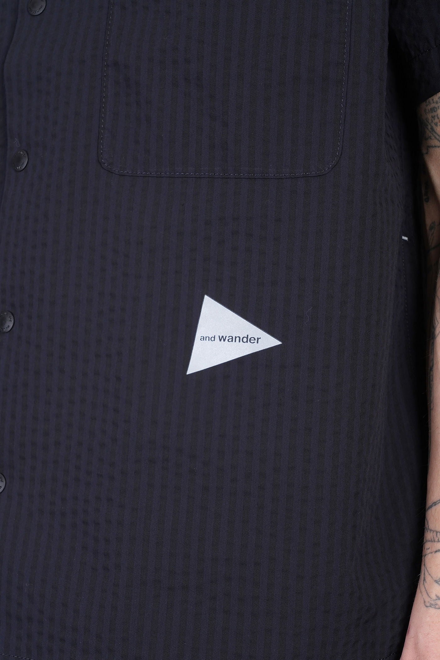 Shirt in blue polyester - Image 5