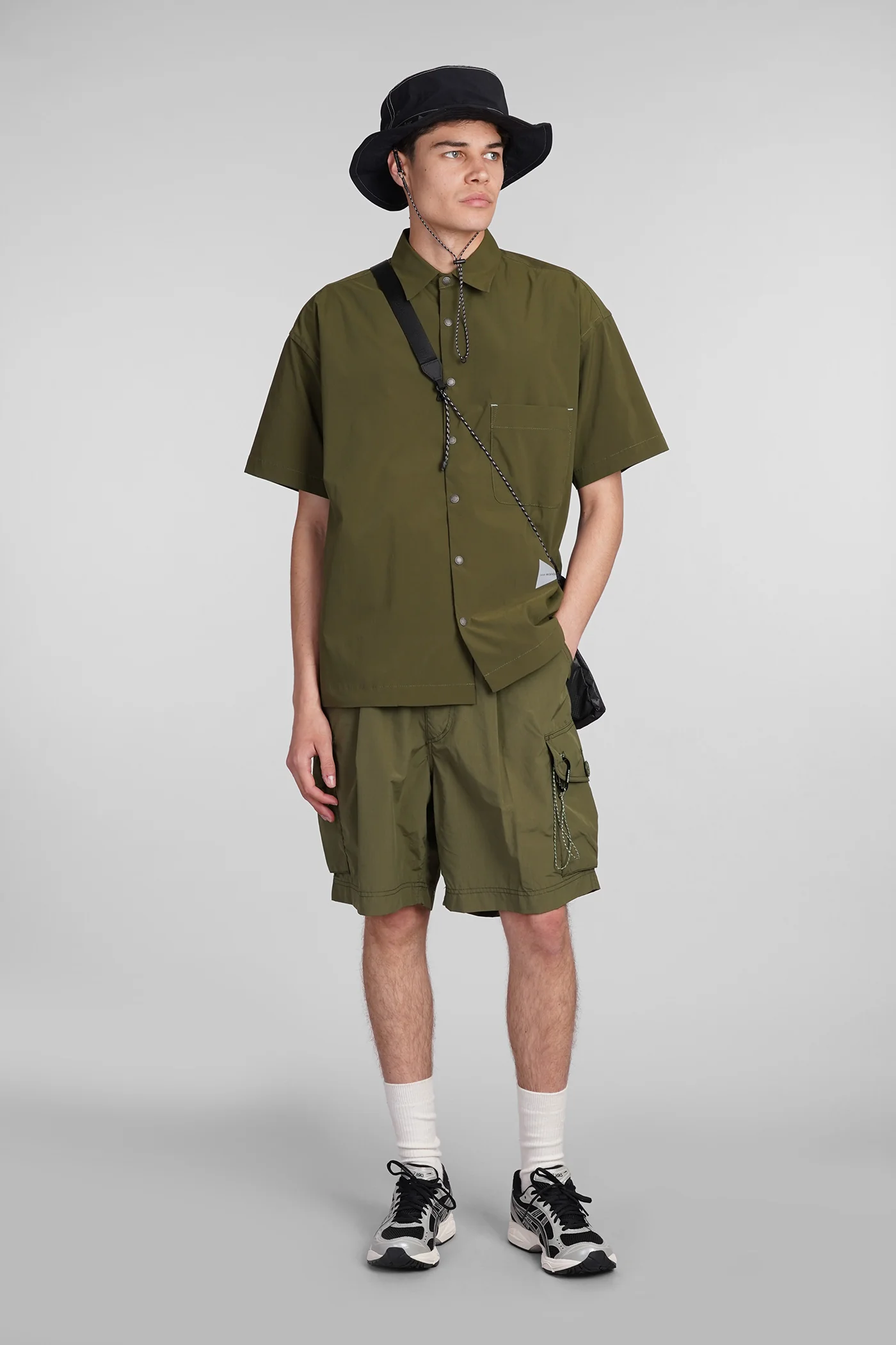 Shirt in green polyester - Image 2