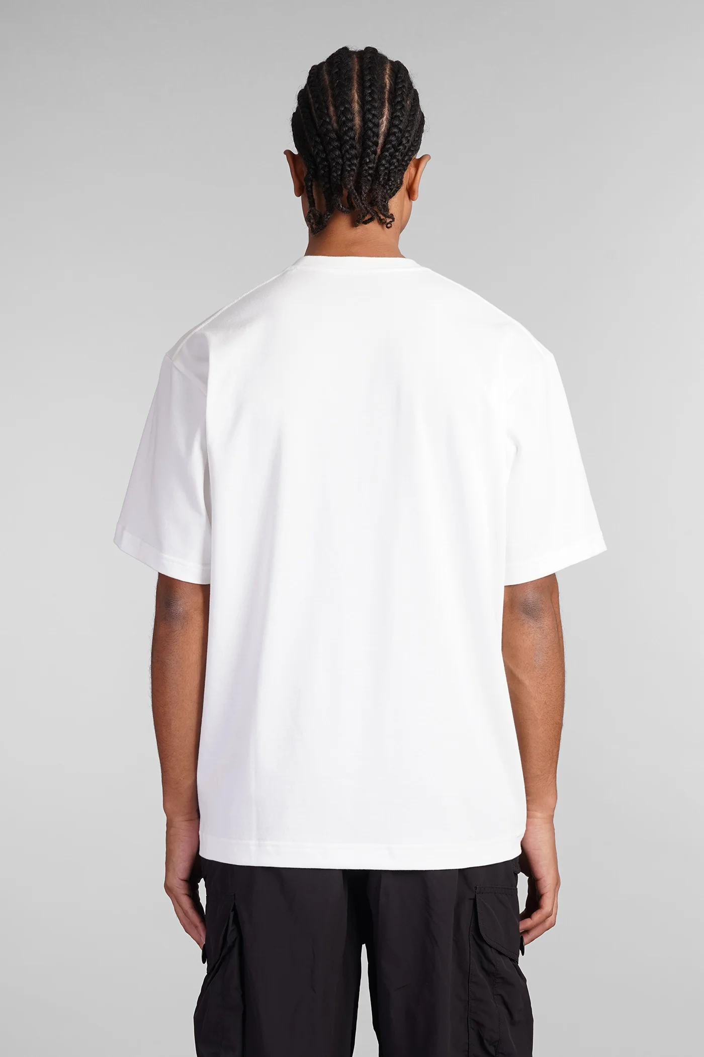 T-Shirt in white cotton - Image 3
