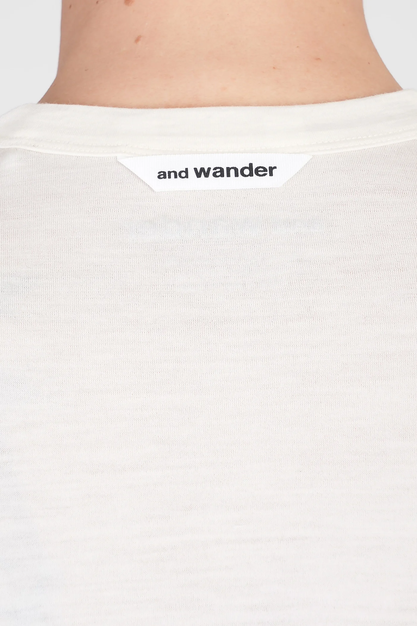 tank Top in beige wool - Image 5