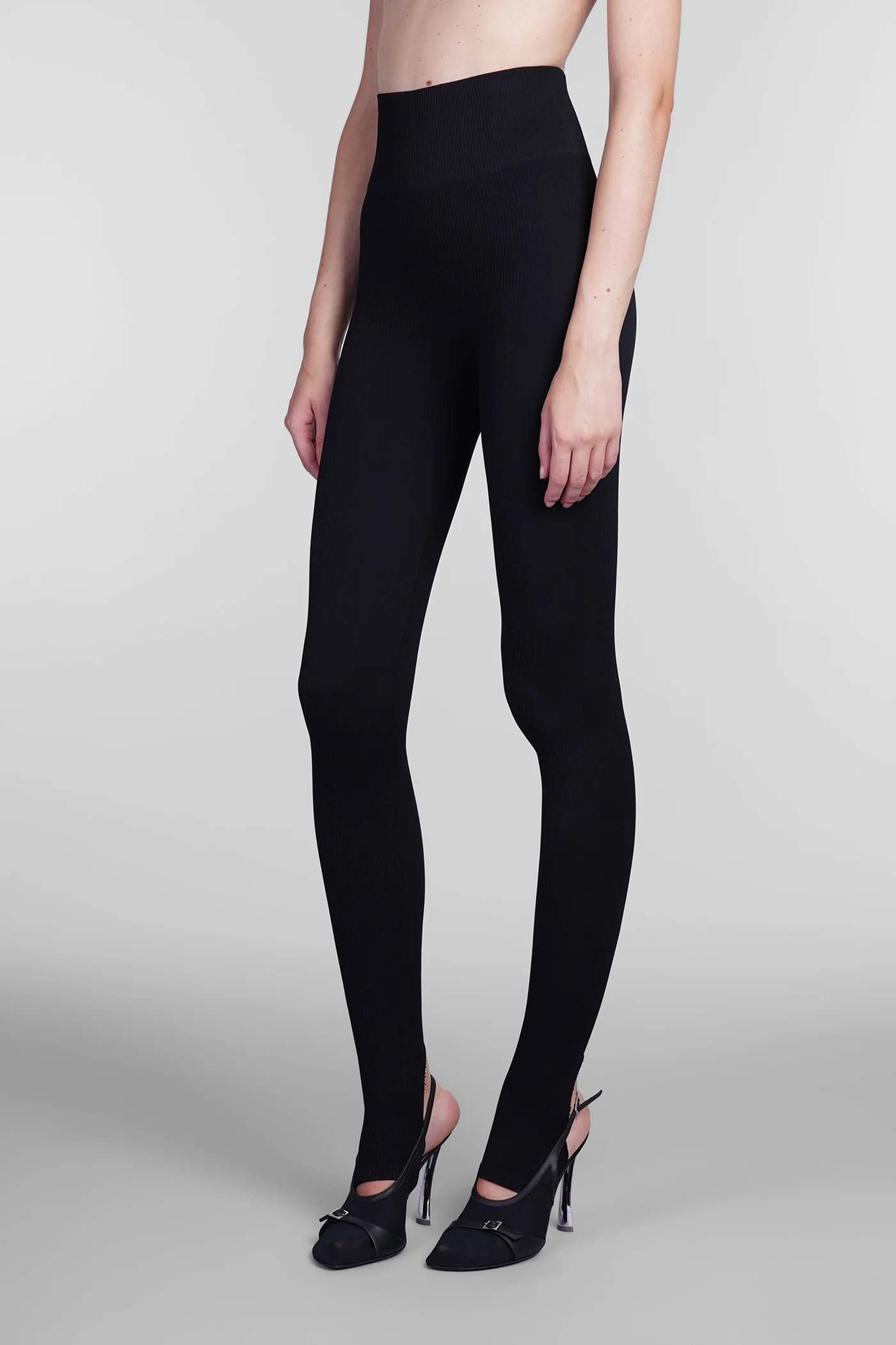 Leggings in black polyamide - Image 4
