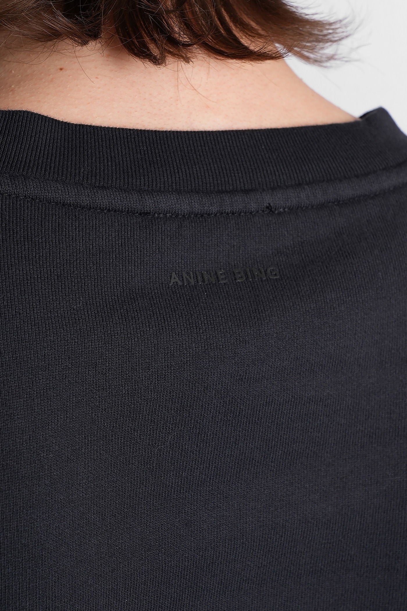 Harry Sweatshirt in black cotton - Image 5