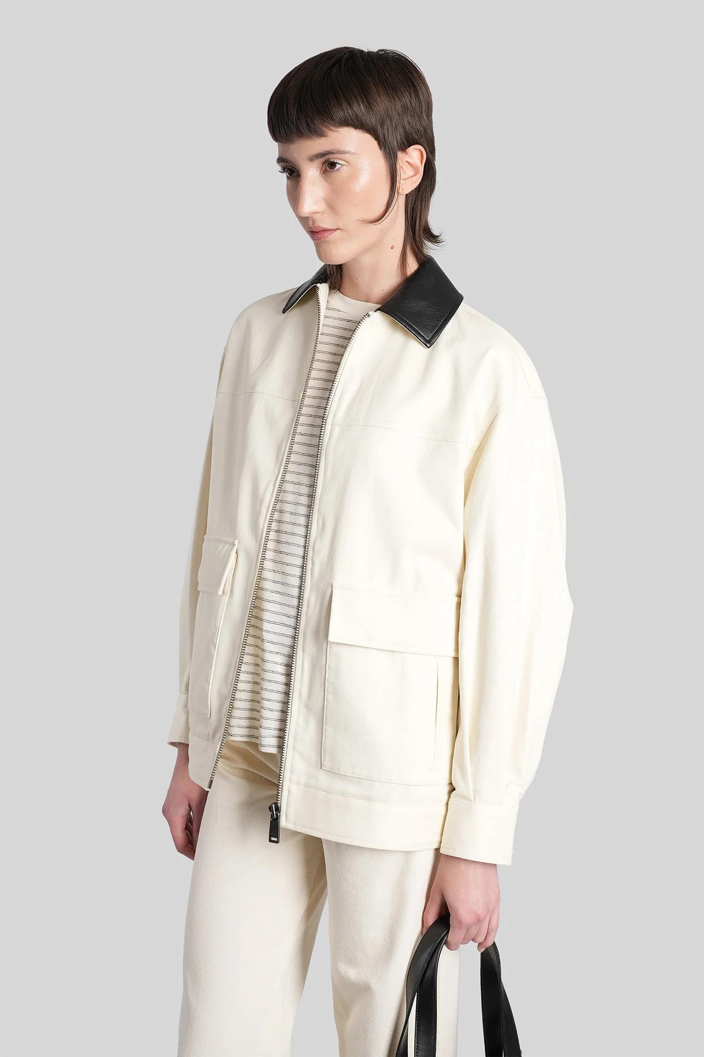 Holden Casual jacket in beige cotton - Image 4
