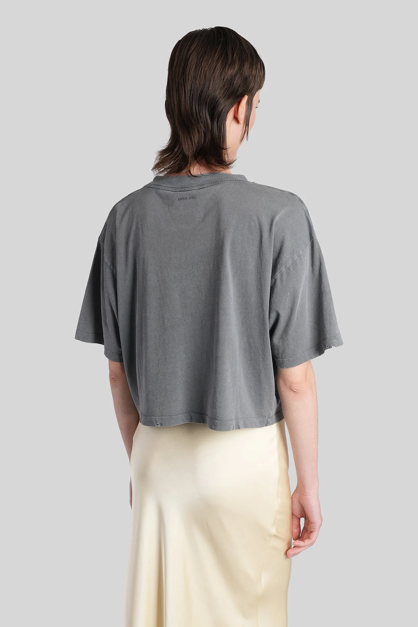 Johnny T-Shirt in grey cotton - Image 3