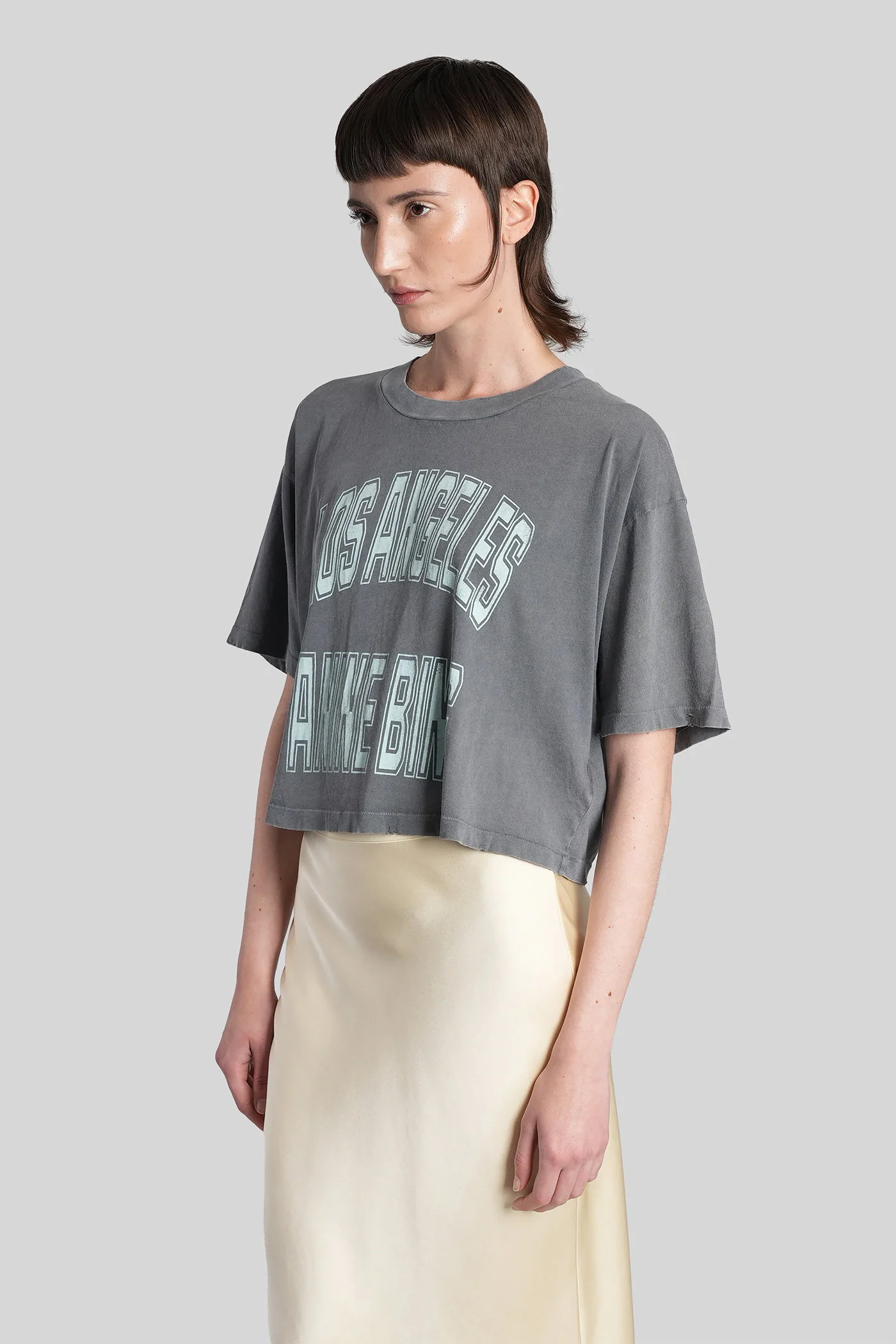 Johnny T-Shirt in grey cotton - Image 4