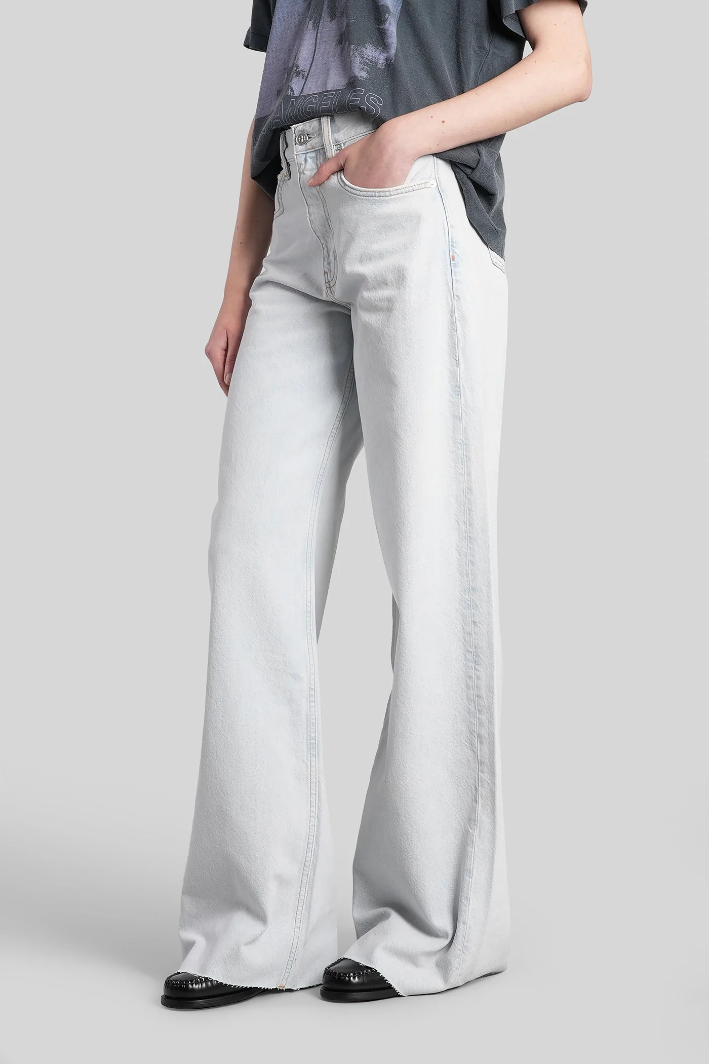 Lewis Jeans in cyan denim - Image 4