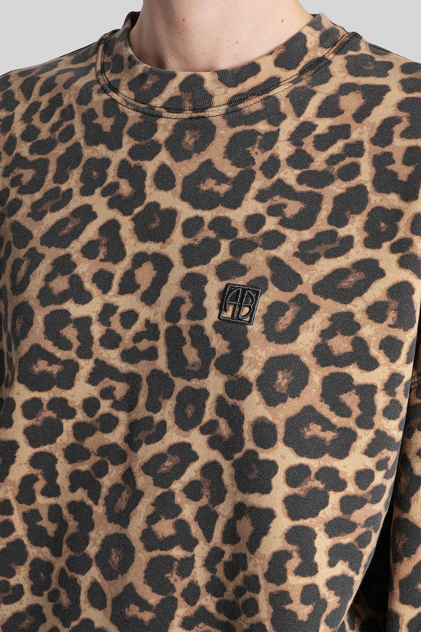Miles Sweatshirt in Animalier cotton - Image 10