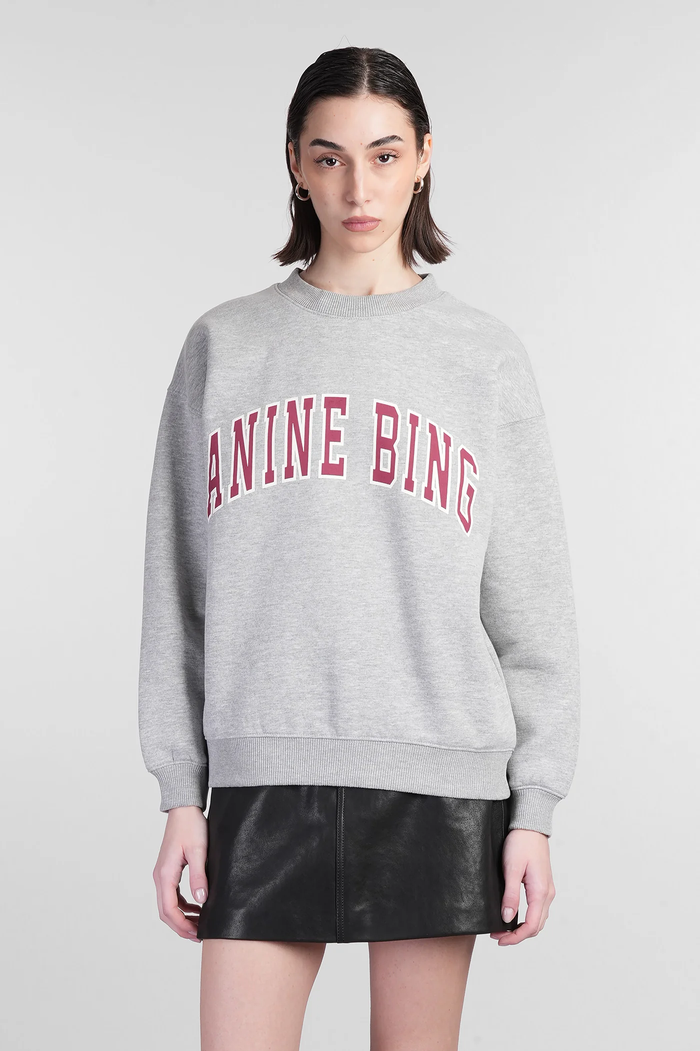 Spencer Sweatshirt in grey cotton