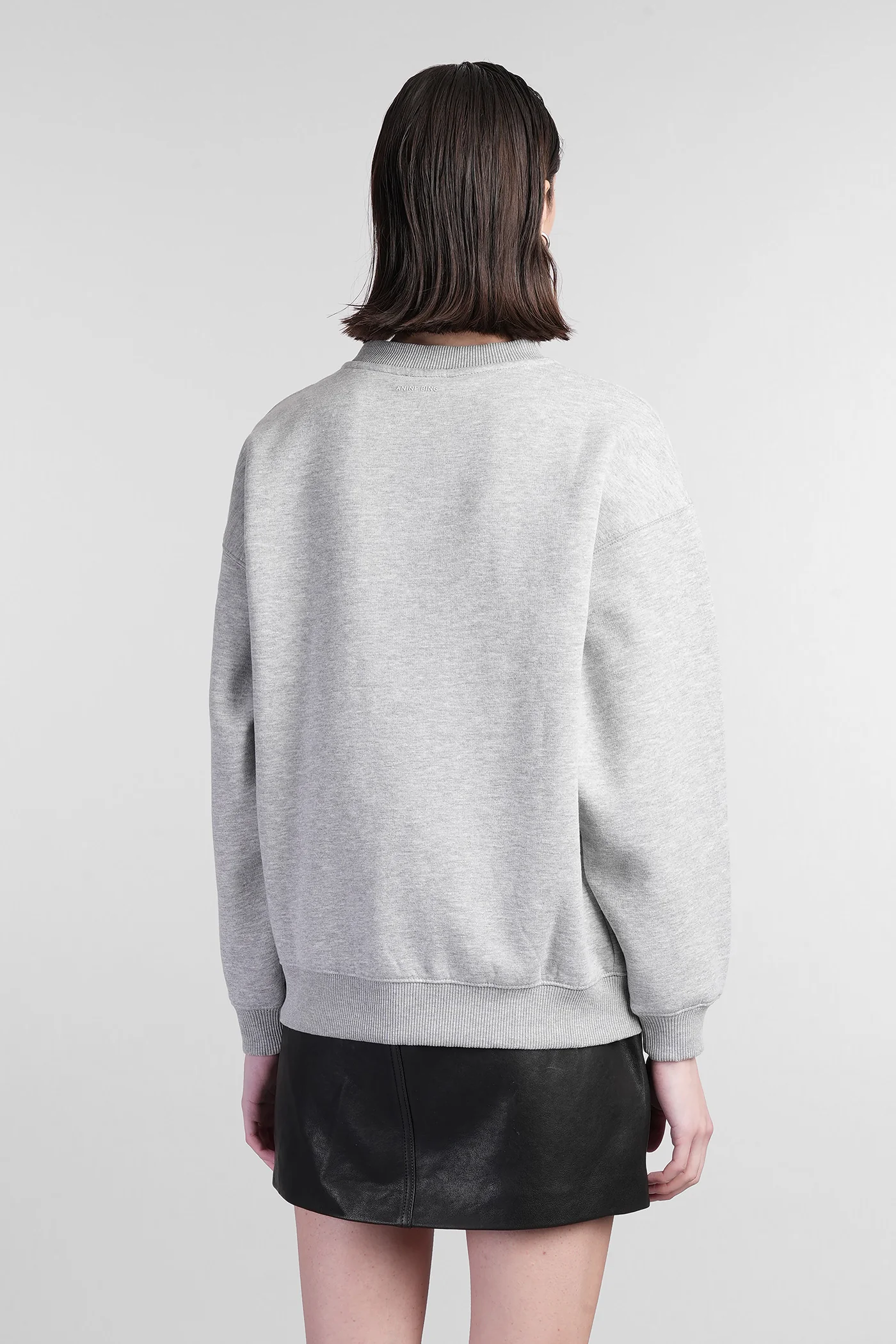 Spencer Sweatshirt in grey cotton - Image 3
