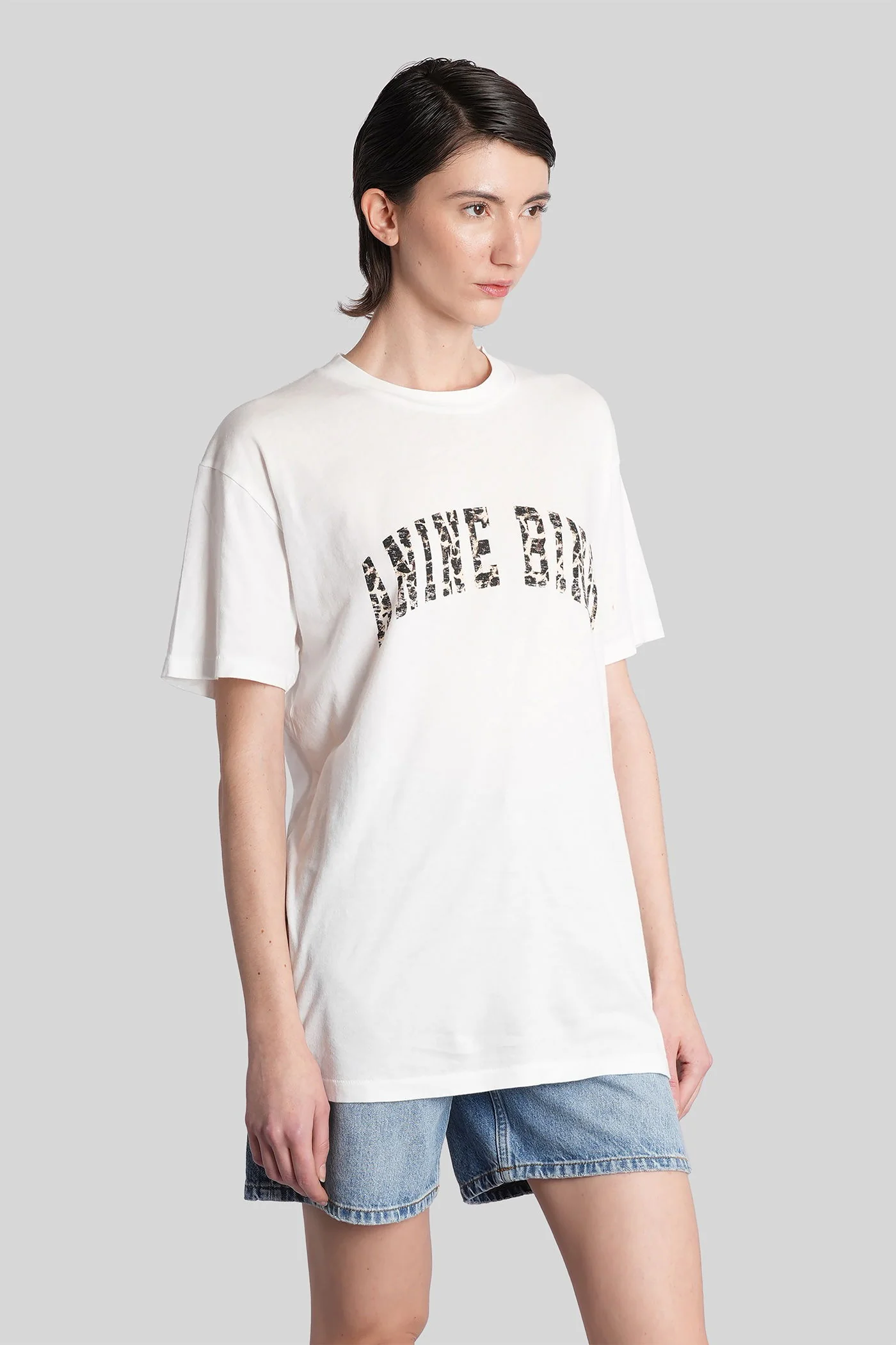 Walker T-Shirt in white cotton - Image 4